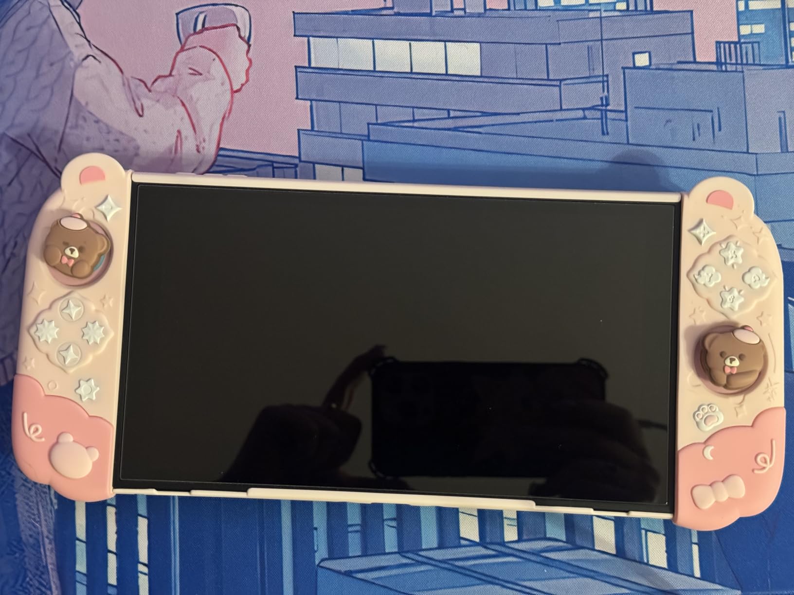 amFilm Auto-Alignment OneTouch for Nintendo Switch 2 Screen Protector [7.9''] 2025 Tempered Glass, Bubble Free [2Pack] - Customer Photo 1