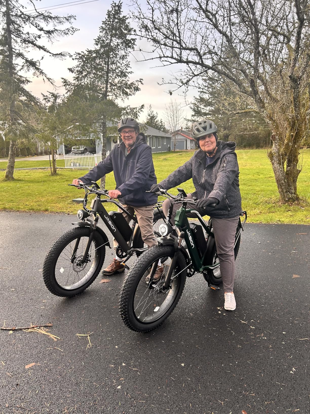 Jasion EB5 MAX Electric Bike for Adults with 1500W Peak Motor, 48V 15Ah (720Wh) Battery Electric Mountain Bike, 26'' x 4'' Fat Tire Ebike, 28+MPH Speed, Cruise Control, with Fenders, Rear Rack - Customer Photo 1