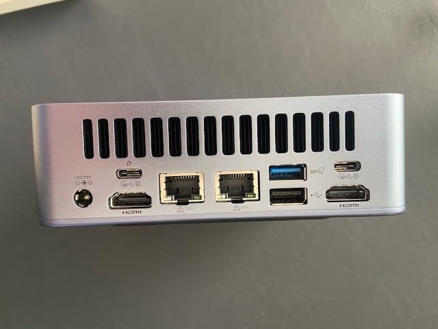 GEEKOM AX8 Max Mini PC with AMD Ryzen 7 8745HS Dual 2.5GbE Lan Port| 32GB DDR5(Upgradable),1TB NVMe SSD(Expandable)| Radeon 780M,USB4.0(40Gbps),Quad Display| Windows 11 Pro Gaming,Office,Video Editing customer photo 2