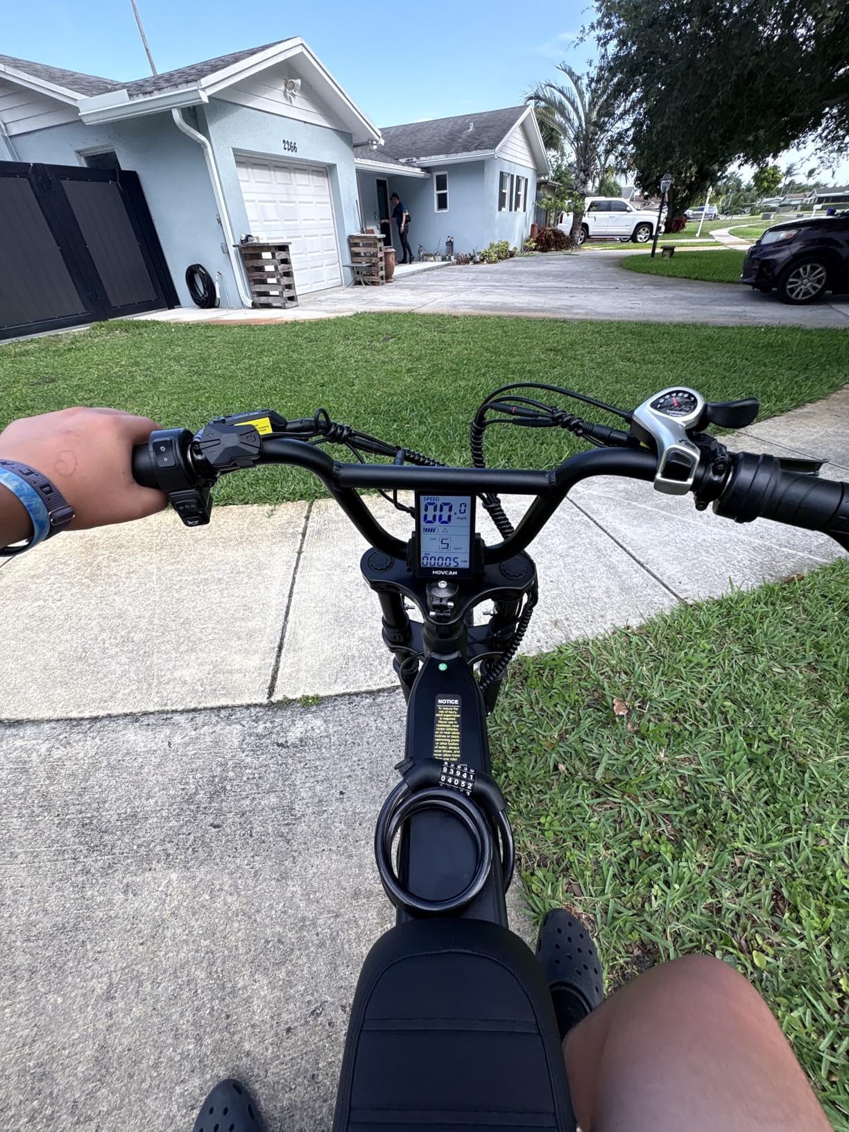 Movcan V60/V60 Pro Electric Bike, 48V 15.6/18.2Ah Removable Battery 20