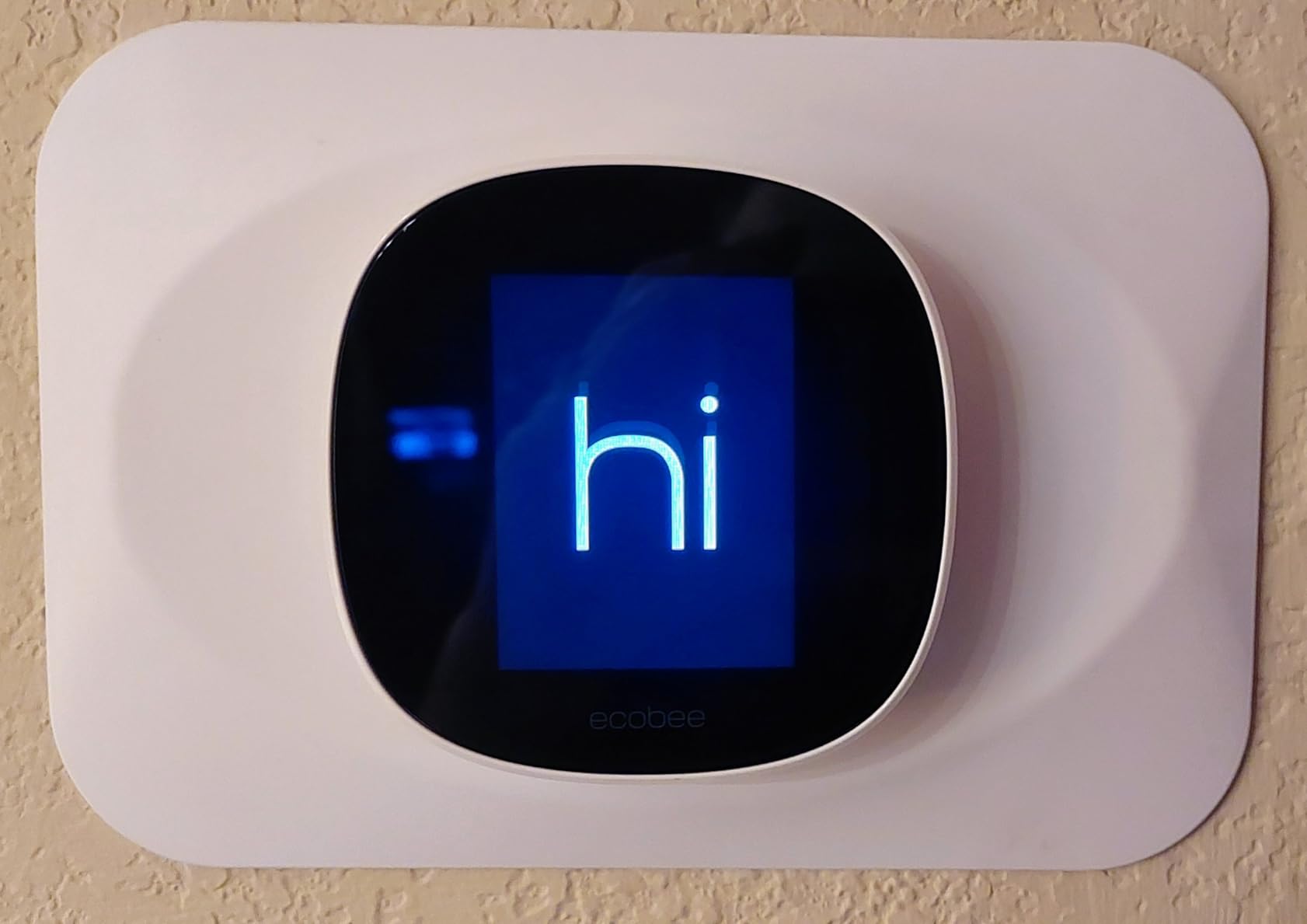 ecobee Smart Thermostat Essential - Energy Star Certified programmable Wi-Fi Thermostat - Works with Siri, Alexa, and Google Assistant - Customer Photo 2