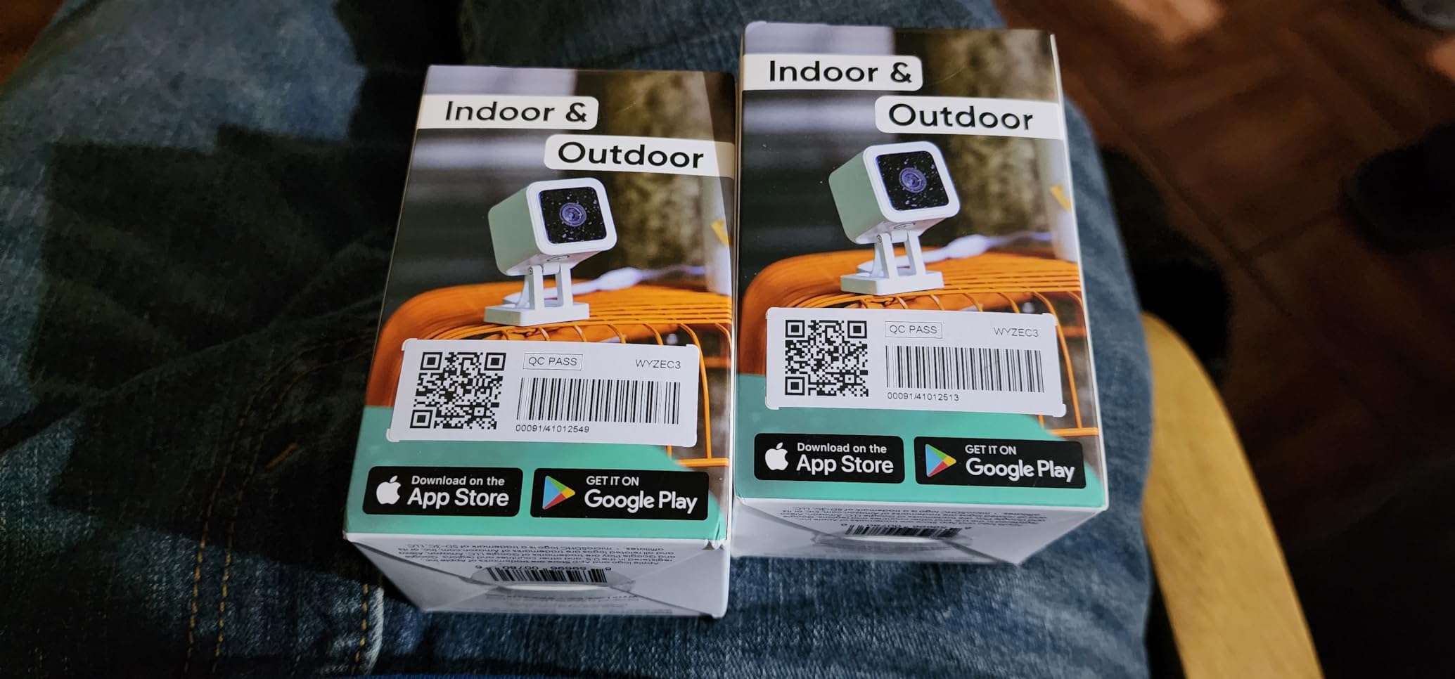 WYZE Cam v3, 1080P HD WiFi Wired Indoor/Outdoor Home Security Camera, Pet/Baby Monitor, Color Night Vision, 2-Way Audio, MicroSD Card Slot, Compatible with Alexa & Google - White - Customer Photo 1