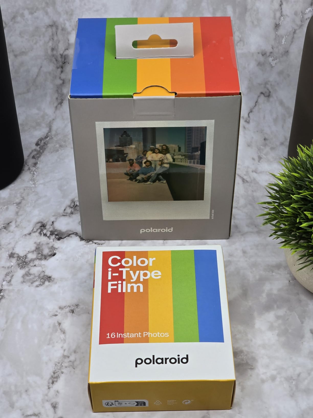 Polaroid Now 3rd Generation I-Type Instant Camera + Film Bundle - Now Black Camera + 16 Color Photos (6560) - Customer Photo 1