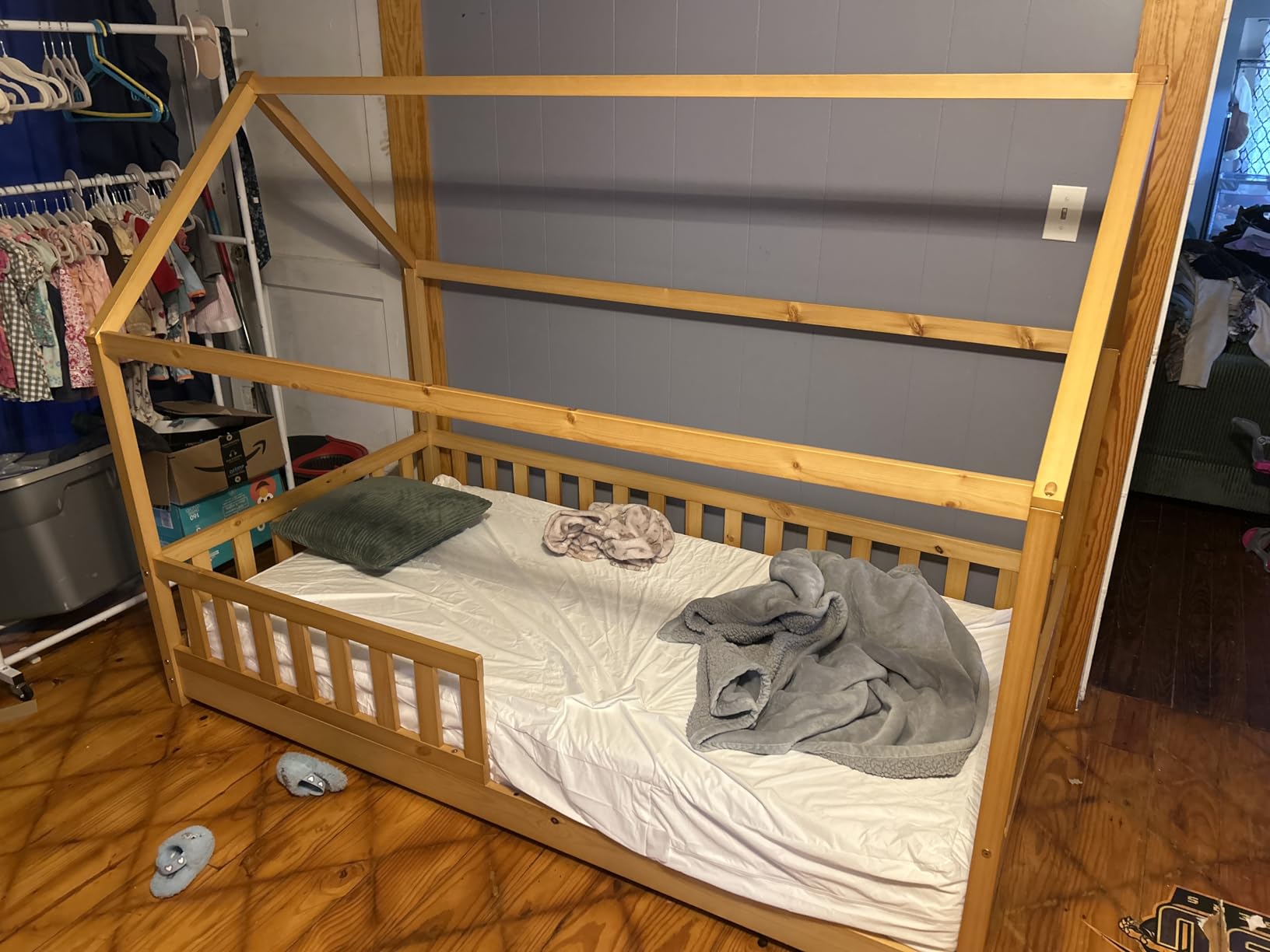 EGOHOME 12 Inch Queen Mattress, Memory Foam Mattress in a Box with Cooling Green Tea Gel, Relieve Pressure with Medium Support, CertiPUR-US Certified, 80''L x 60''W, White - Customer Photo 1