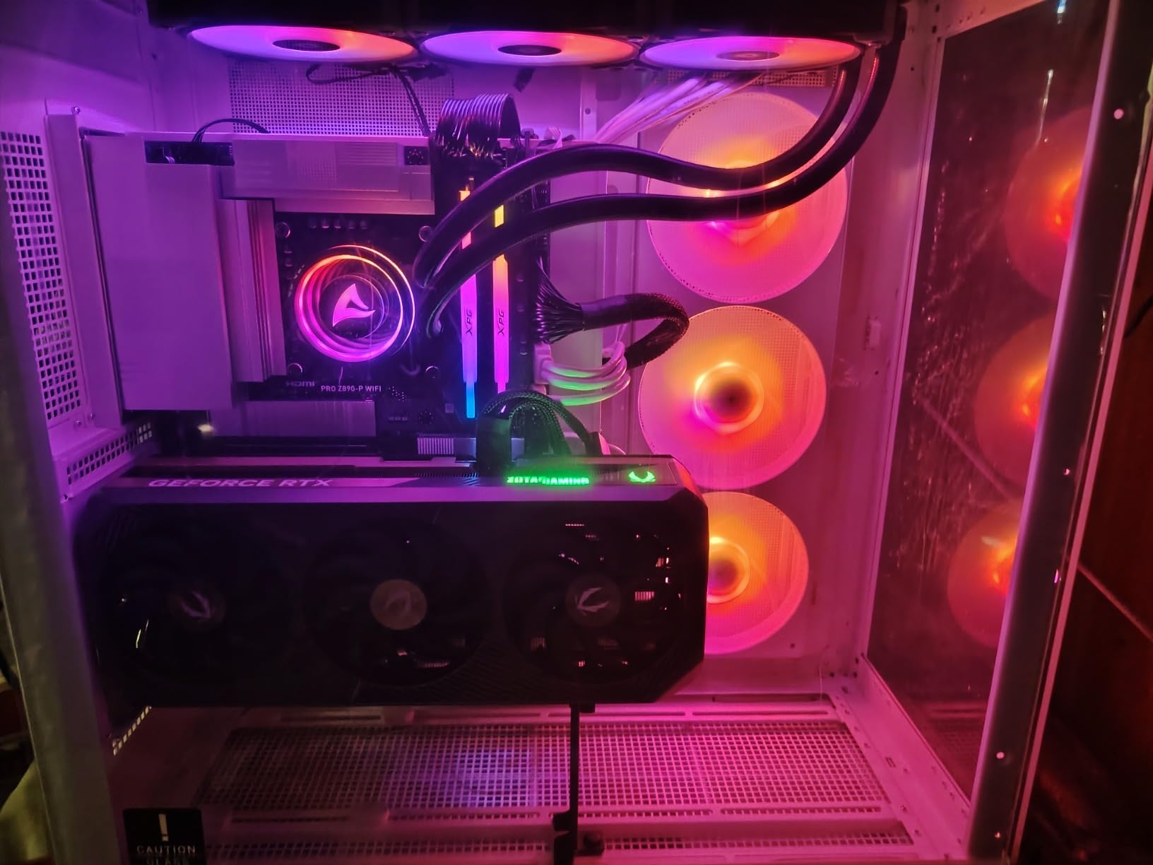 ZOTAC Gaming GeForce RTX 5080 Solid OC DLSS 4 16GB GDDR7 256-bit 30 Gbps PCIE 5.0 Gaming Graphics Card, IceStorm 3.0 Advanced Cooling, Spectra 2.0 ARGB Lighting, ZT-B50800J-10P - Customer Photo 2