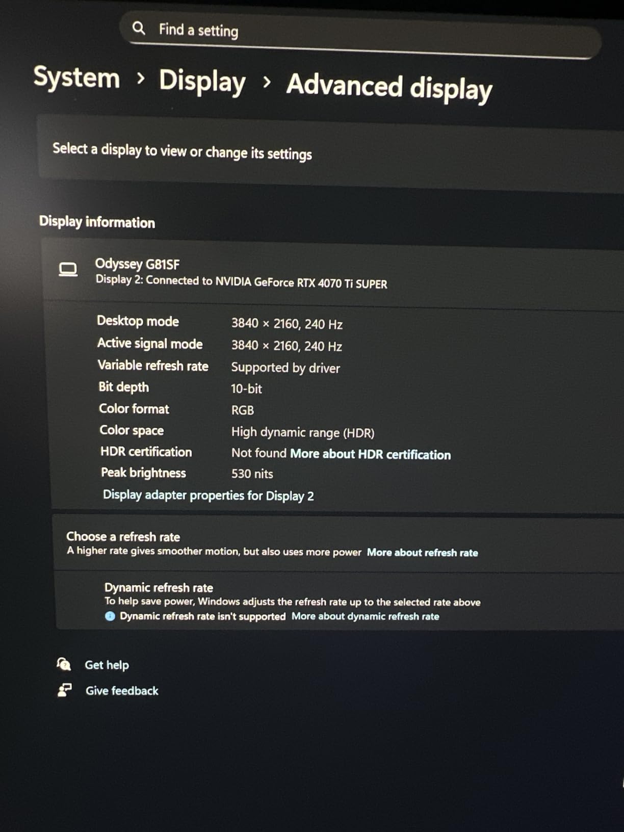 SAMSUNG 27-inch Odyssey QD-OLED G8 (G81SF), 4K, 240Hz, Gaming Monitor, 0.03ms Response Time, DisplayHDR True Black 400, AMD FreeSync Premium Pro, Ergonomic Stand, LS27FG810SNXZA, 2025 - Customer Photo 1