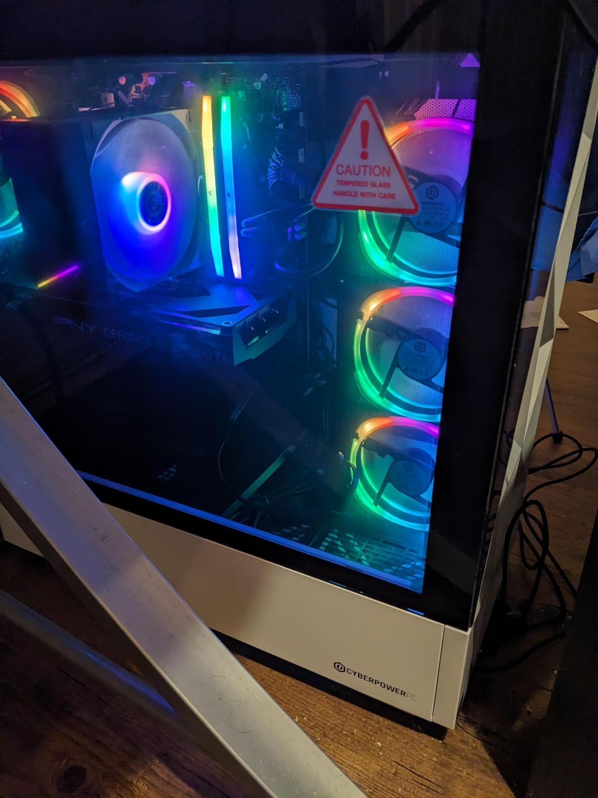 CyberPowerPC Gamer Xtreme VR Gaming PC, Intel Core i7-14700F 2.1GHz, GeForce RTX 5060 Ti 16GB, 16GB DDR5, 1TB PCIe 4.0 SSD, WiFi Ready & Windows 11 Home (GXiVR8040A17) - Customer Photo 3