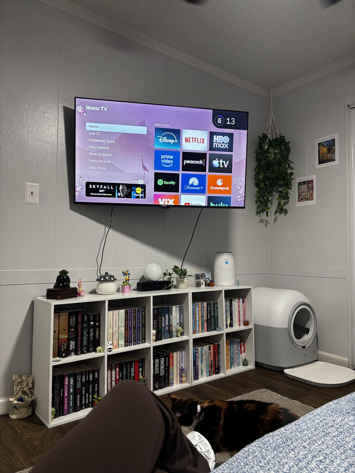 Roku Smart TV 2025 - 43-Inch Select Series, 4K HDR TV - RokuTV with Enhanced Voice Remote - Flat Screen LED Television with Wi-Fi for Streaming Live Local News, Sports, Family Entertainment - Customer Photo 2