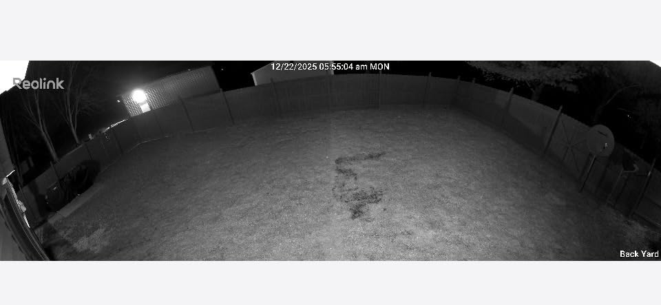 REOLINK Elite Floodlight WiFi, 4K 8MP 180° Panoramic Wired Floodlight Camera, Adjustable 3000 Lumens, Local AI Video Search, Dual-Band Wi-Fi 6, 24/7 Recording, No Monthly Fees, 100~240V AC Hardwired - Customer Photo 2