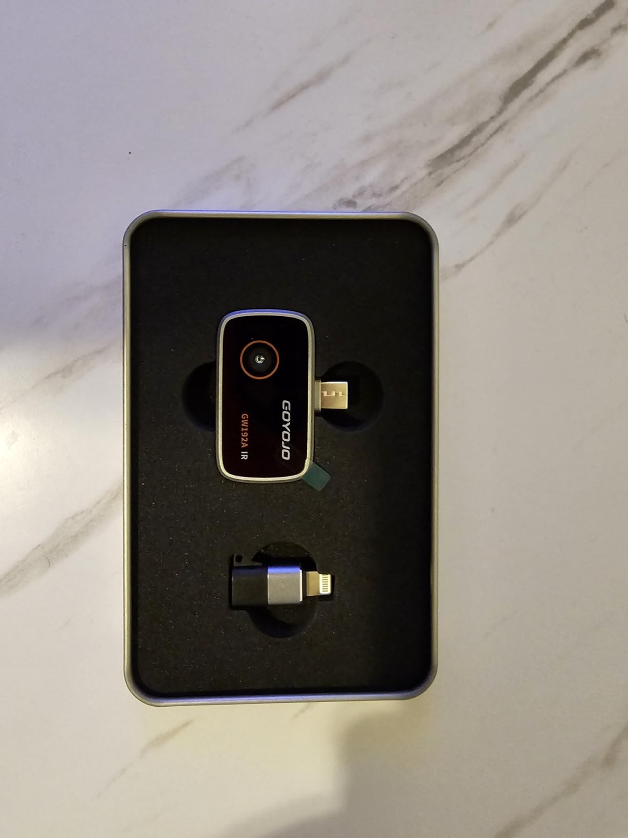 GOYOJO Thermal Imaging Camera for Android/iPhone 15/16/17 iOS Series 192x192 IR Resolution– Water Leak Detection HVAC Electrical Plumbing, Automotive Repair, Home Inspection, DIY-USB-C Infrared Imager - Customer Photo 1