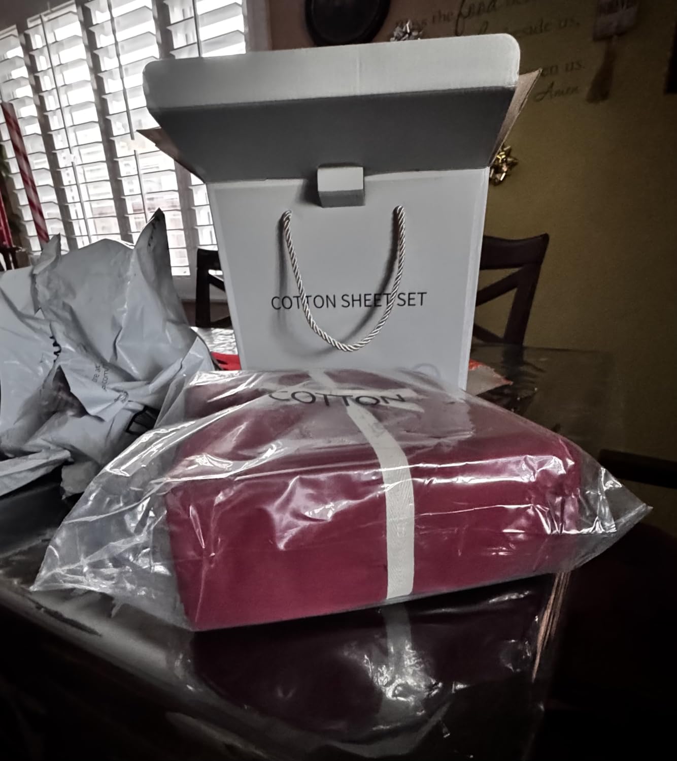 Shilucheng 100% Cotton Queen Size Sheets Set - 600 Thread Count，Luxury Egyptian Cotton Bed Sheets，5-Star Hotel Quality Sheets - Customer Photo 2