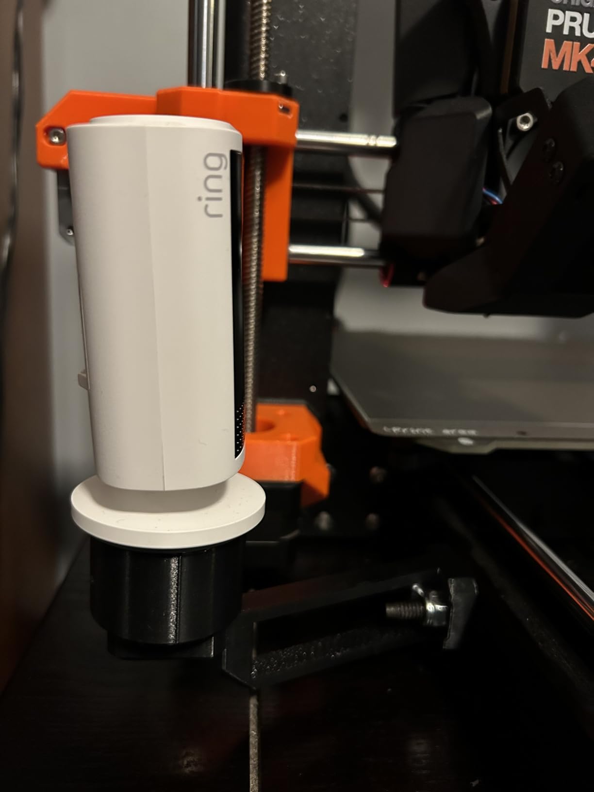 Ring Indoor Cam Plus (newest model), Home or business security, Retinal 2K for crisp, true-to-life video quality, 4x Enhanced Zoom, Low-Light Sight, White - Customer Photo 1