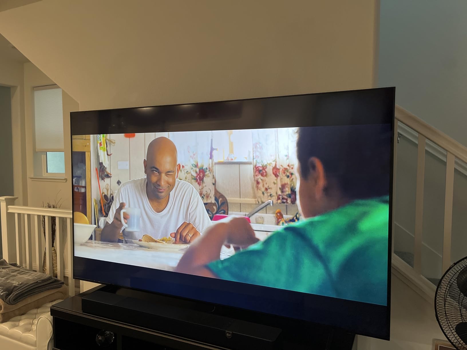 Samsung 65-Inch Class QLED Q7F Series Samsung Vision AI Smart TV (2025 Model, 65Q7F) Quantum HDR, Object Tracking Sound Lite, Q4 AI Gen1 Processor, 4K upscaling, Gaming Hub, Alexa Built-in Customer Review Samsung 65-Inch Class QLED Q7F Series Samsung Vision AI Smart TV (2025 Model, 65Q7F) Quantum HDR, Object Tracking Sound Lite, Q4 AI Gen1 Processor, 4K upscaling, Gaming Hub, Alexa Built-in - Customer Photo 2