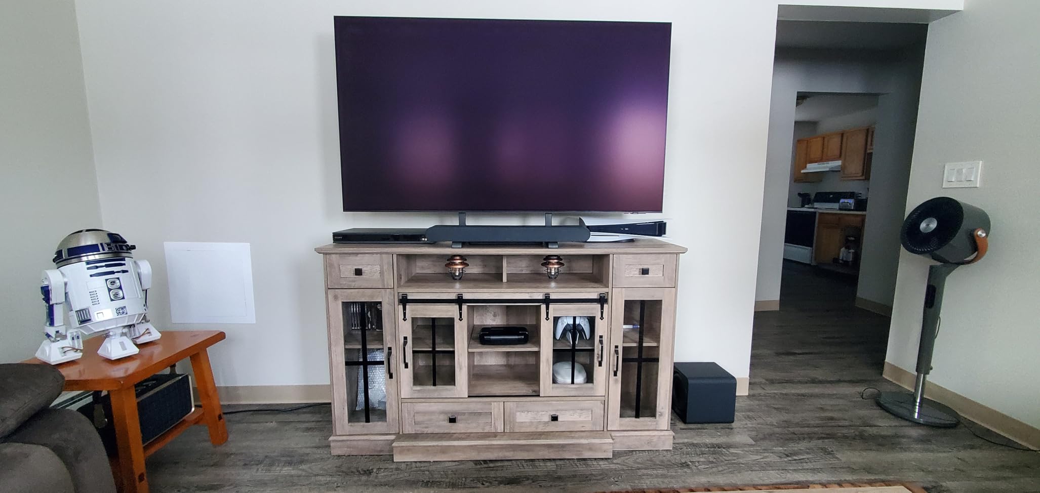 SAMSUNG 77-Inch Class OLED S95F 4K Glare Free Smart TV (2025 Model) NQ4 AI Gen3 Processor, OLED HDR Pro, Motion Xcelerator 164Hz, Dolby Atmos, Samsung Vision AI, Alexa Built-in - Customer Photo 1