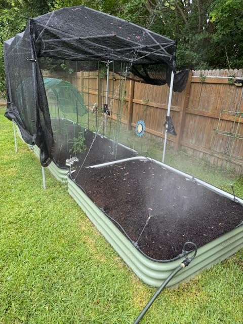 Vego Garden Irrigation Kit - Drip Irrigation System for Raised Garden Beds, Efficient Watering Solution for Vegetables, Flowers, and Plants - Customer Photo 2