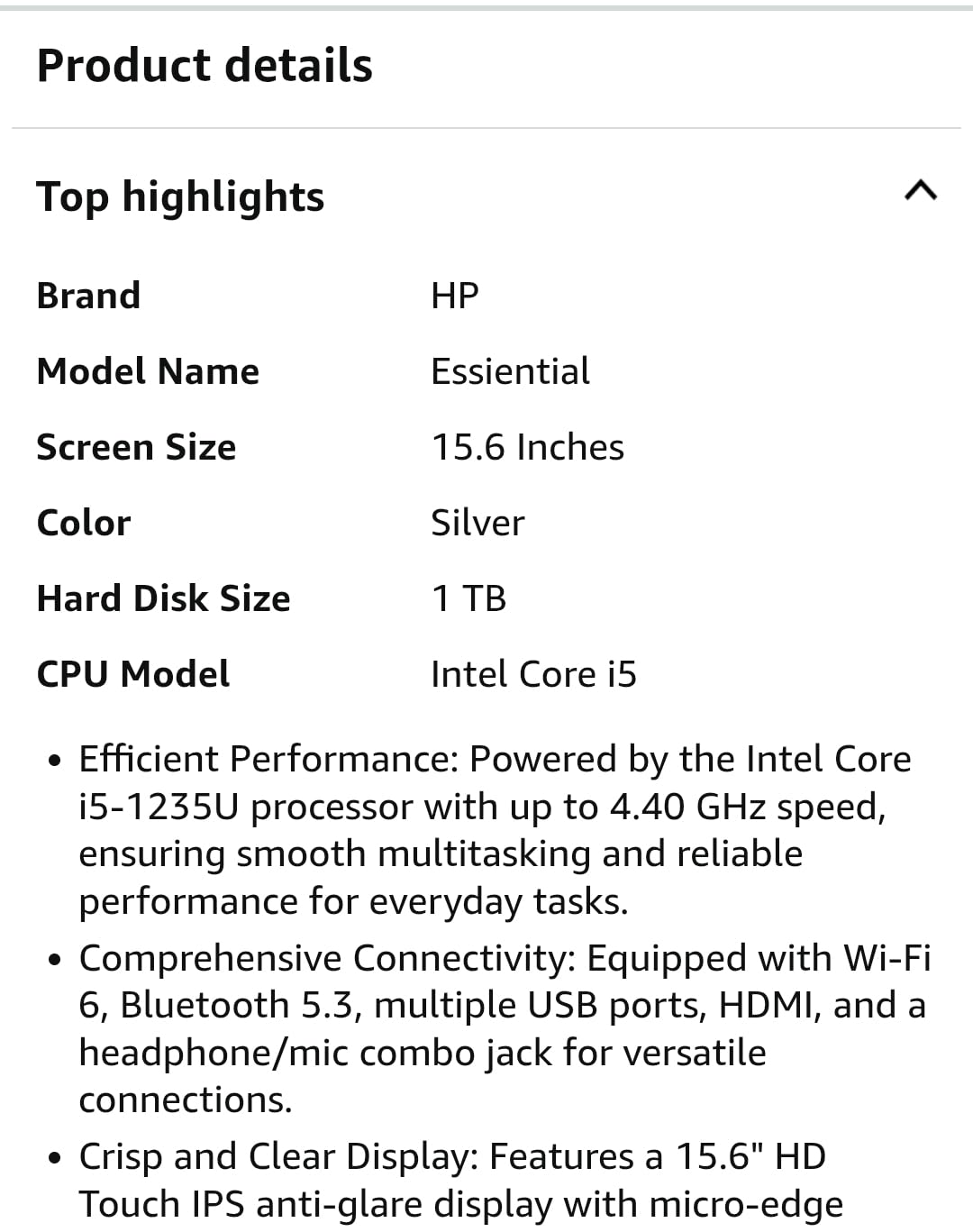 2025 HP Pavilion 15.6