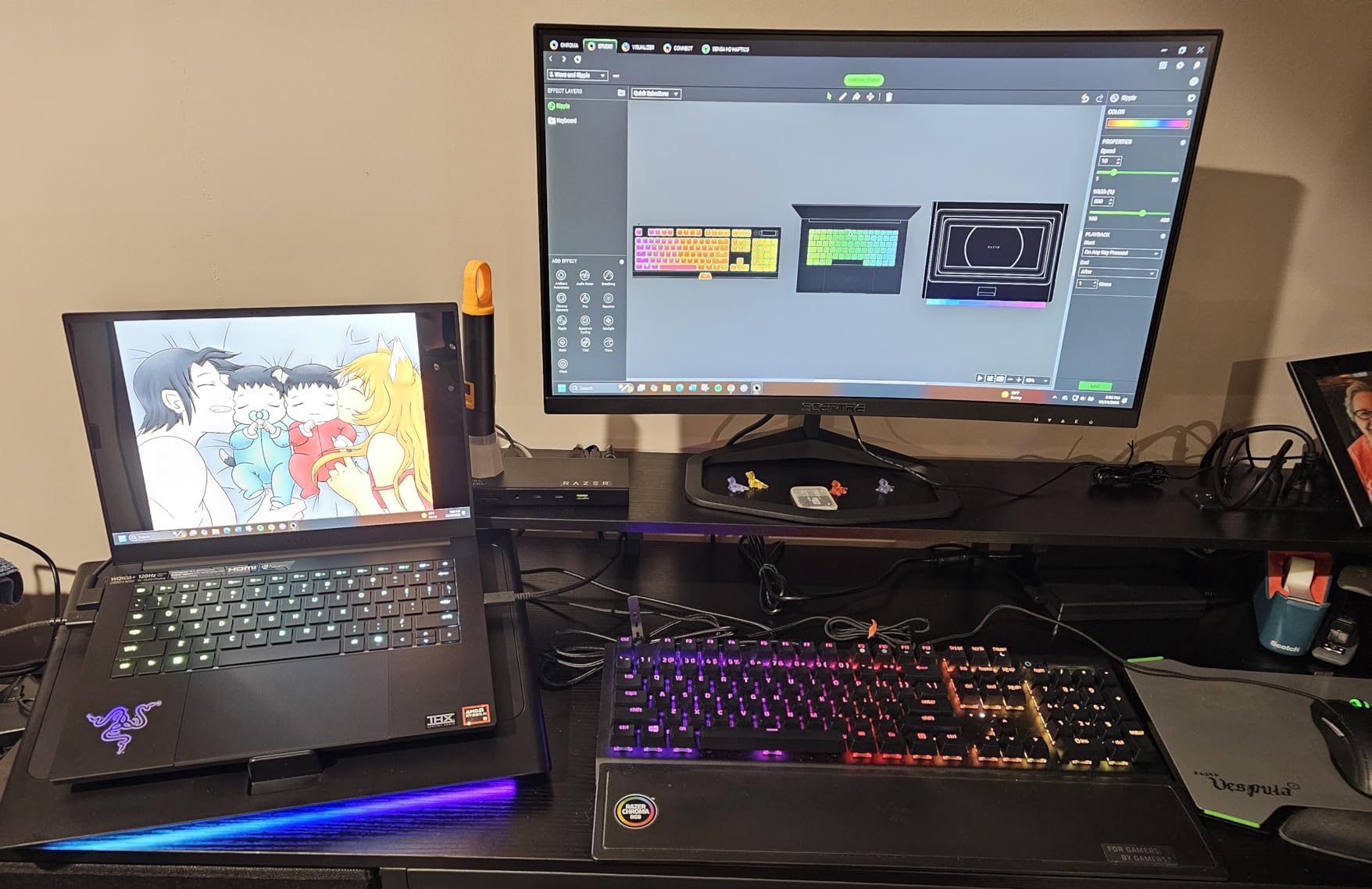 Razer Blade 14 (2025) Gaming Laptop: NVIDIA GeForce RTX 5070 - AMD Ryzen AI 9 365 CPU - 3K 120Hz OLED Display - 32GB LPDDR5X RAM - 1TB SSD - Thin & Lightweight - Chroma RGB - Windows - Mercury - Customer Photo 1