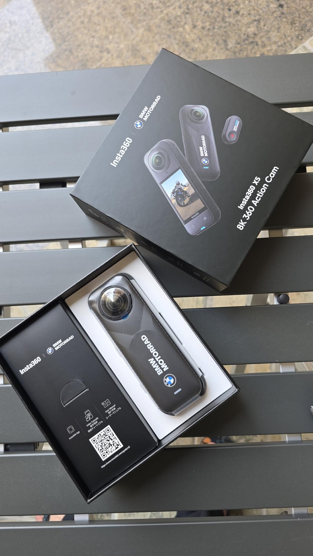 Insta360 X5 - Waterproof 8K 360° Action Camera, Leading Low Light, Invisible Selfie Stick Effect, Rugged and Replaceable Lens, 3-Hour Battery, Built-in Wind Guard, Stabilization, Triple AI Chip Design - Customer Photo 1