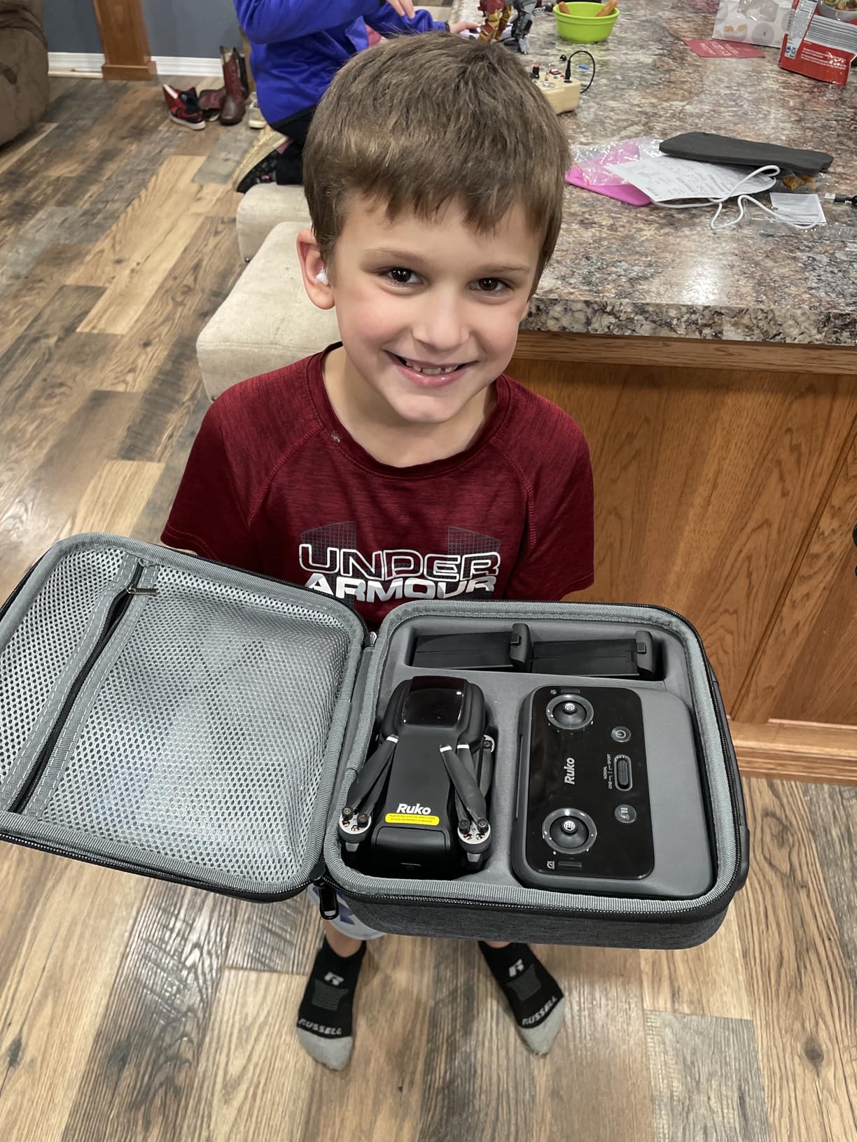 Ruko U11MINI 4K, Drones with Camera for Adults 4K Video 8K Photo, Under 249g, 3-Axis Gimbal EIS, 20000ft FPV Transmission, AI Takeoff/Landing, Auto Return, GPS with Beeper, Beginner (96-Min Flight) - Customer Photo 2