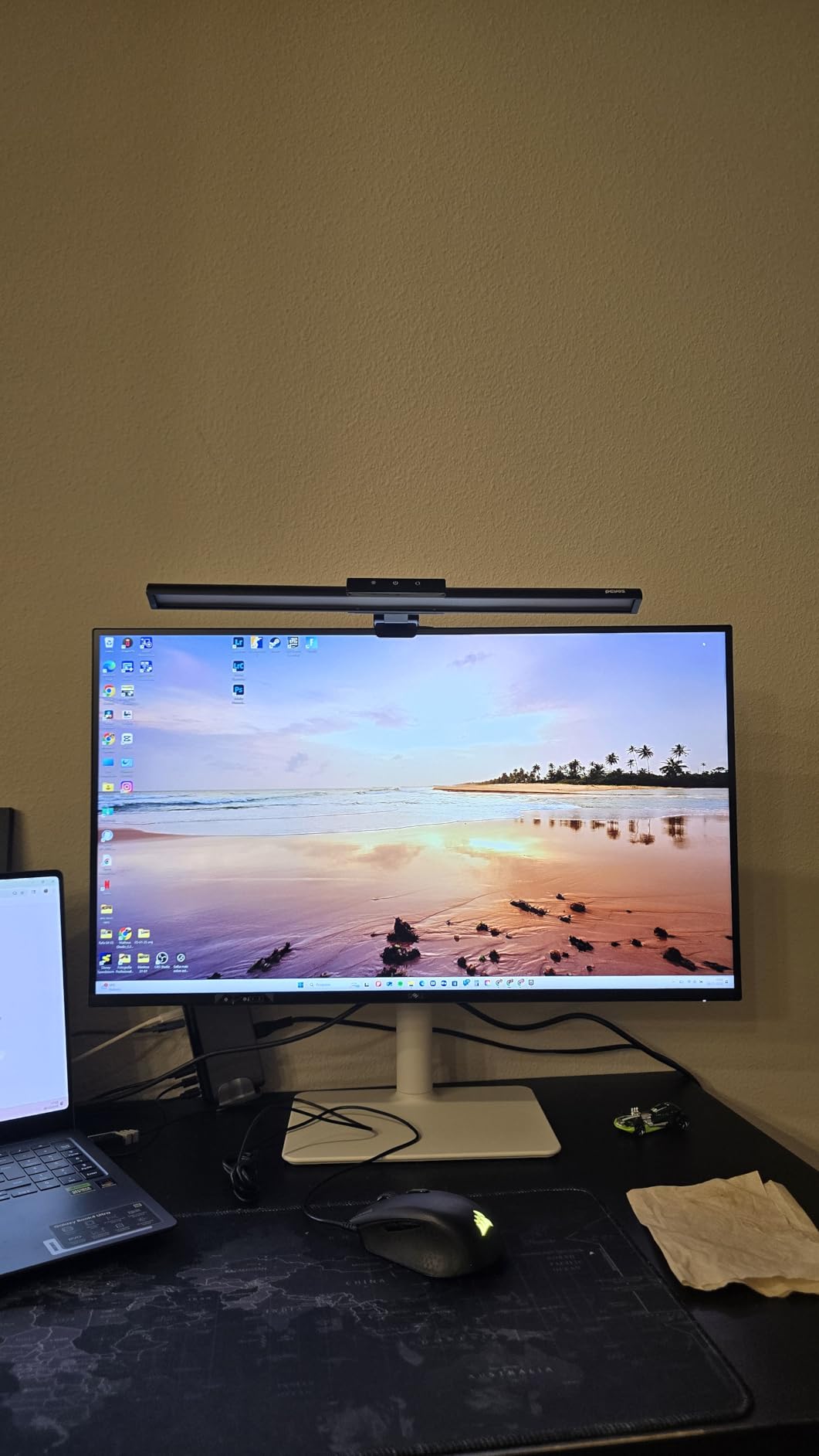 Dell 32 Plus 4K Monitor - S3225QS - 31.5-inch 4K (3840 x 2160) up to 120Hz 16:9 Display, VA Panel, AMD FreeSync Premium, 99% sRGB, 95% DCI-P3, 1500:1 Contrast Ratio, Comfortview Plus - Ash White - Customer Photo 4