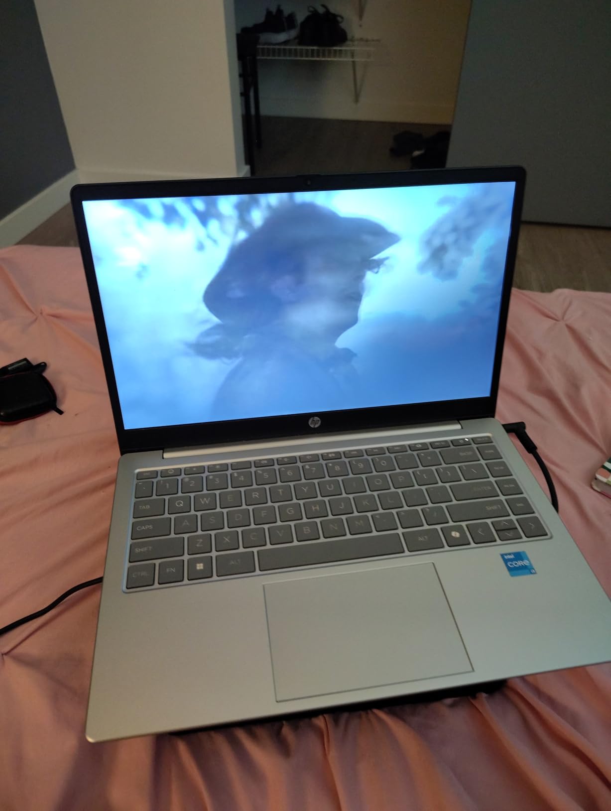 HP 14 inch Laptop, HD Display, Intel Core i3-N305, 8 GB RAM, 256 GB SSD, Intel UHD Graphics, Windows 11 Home in S Mode, Natural Silver, 14-ep0299nr - Customer Photo 2