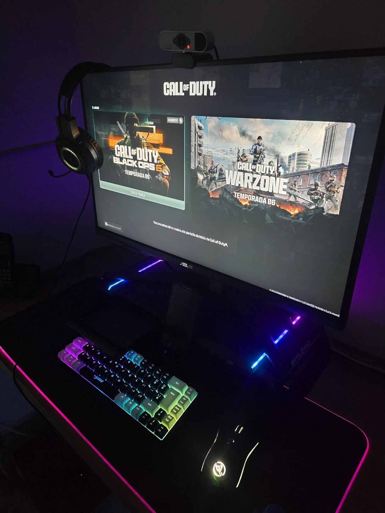 ASUS TUF Gaming 27 1440P Monitor (VG27AQL5A) - QHD (2560 x 1440), 210Hz, 0.3ms, Fast IPS, Extreme Low Motion Blur Sync - Customer Photo 2