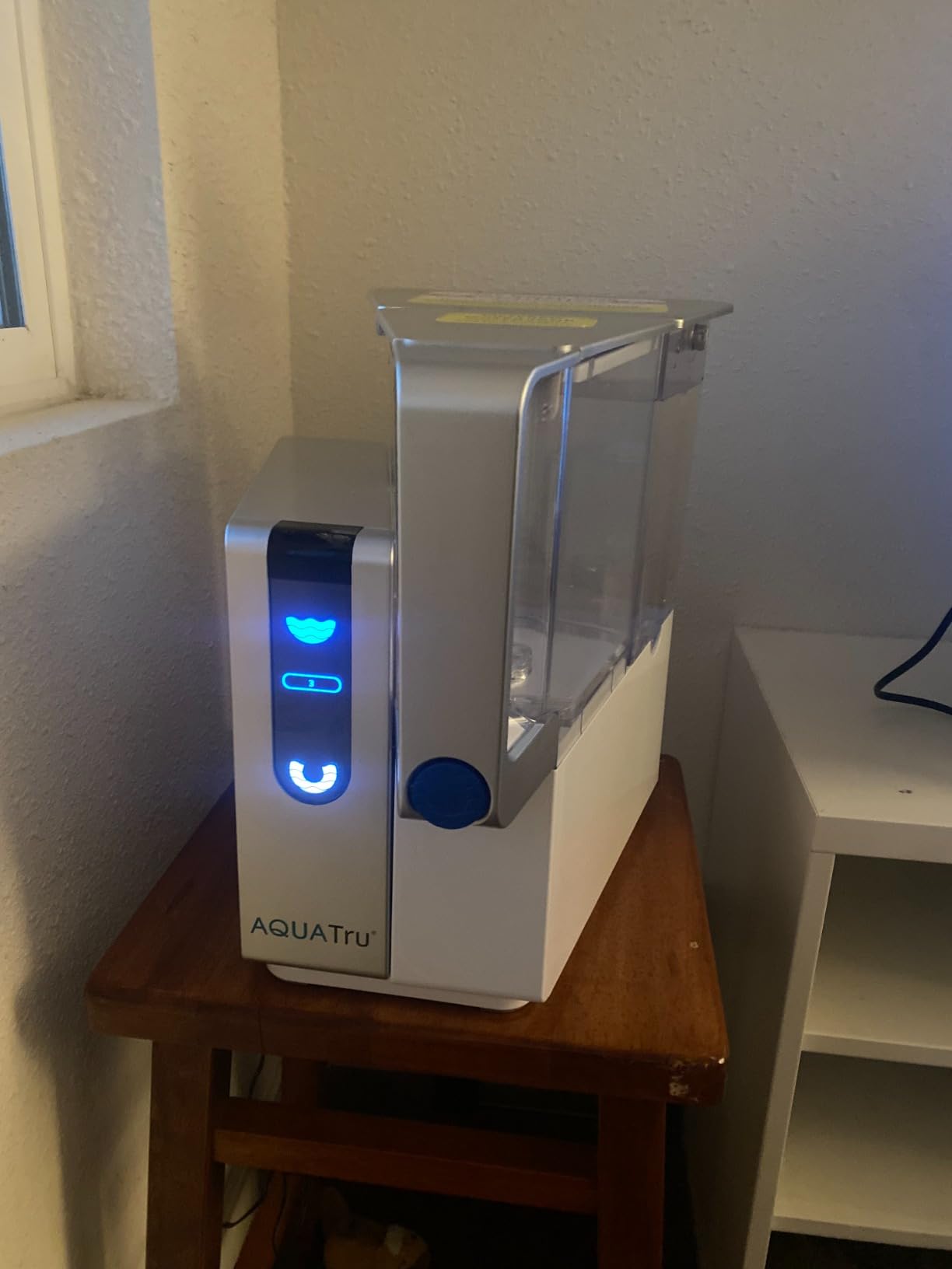 AquaTru Classic Countertop Water Purifier | Certified 4-Stage Reverse Osmosis System Removes 84 Contaminants Including Forever Chemicals, Lead, Fluoride & Microplastics | No Plumbing Required - Customer Photo 1