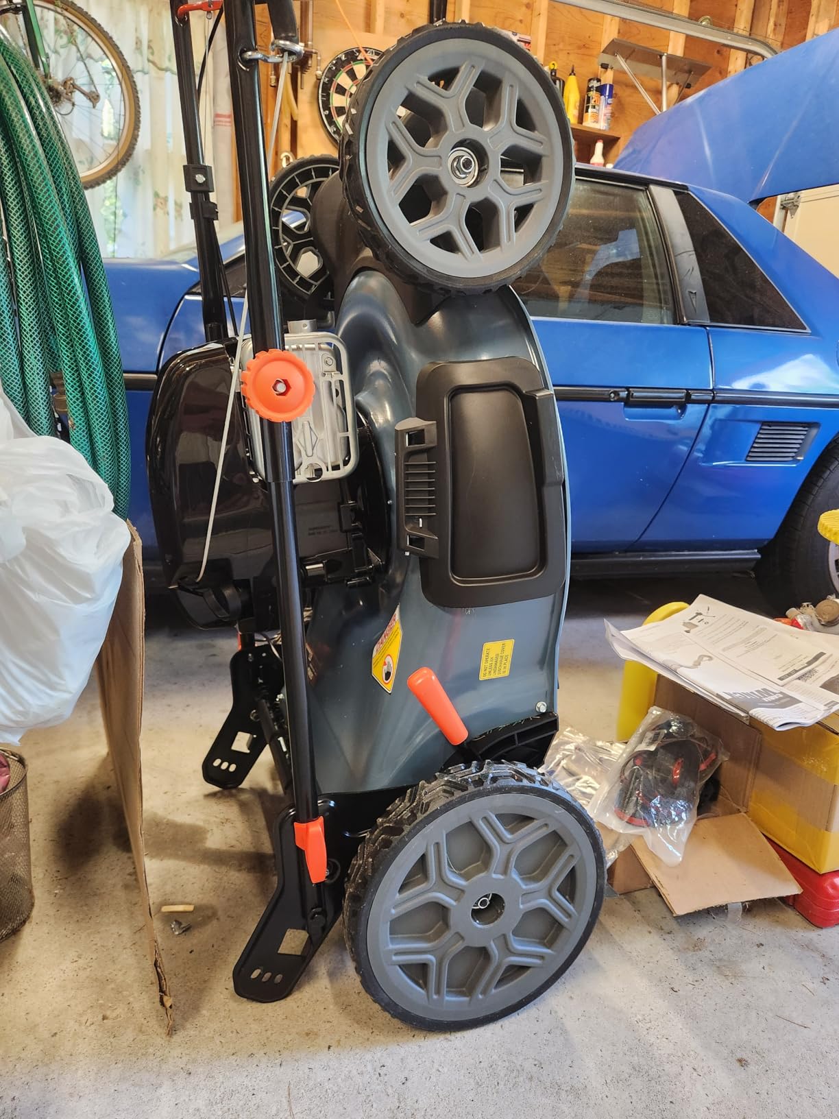 SENIX 144 cc Gas Lawn Mower, 20 inch 4-Cycle Push Mower, Side Discharge, 5 Position Cutting Height Adjustment, Low Noise & Fuel-Efficient for Lawn, Yard and Garden - Customer Photo 1