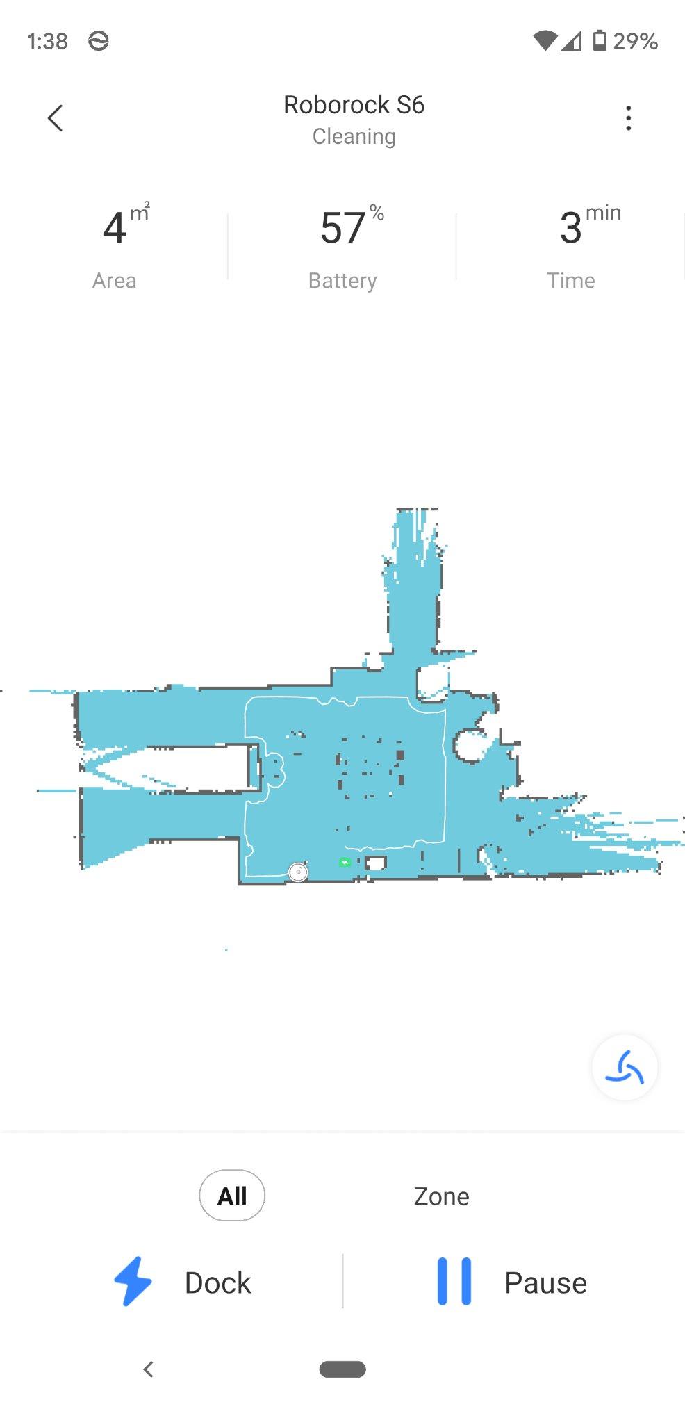 roborock Q7 L5 Robot Vacuum and Mop Combo, 8,000Pa Suction, Upgraded from Q5 Pro, Dual Anti-Tangle System, LiDAR Navigation, Multi-Level Mapping, Self-Charging Robotic Vacuum Cleaner, Black - Customer Photo 1