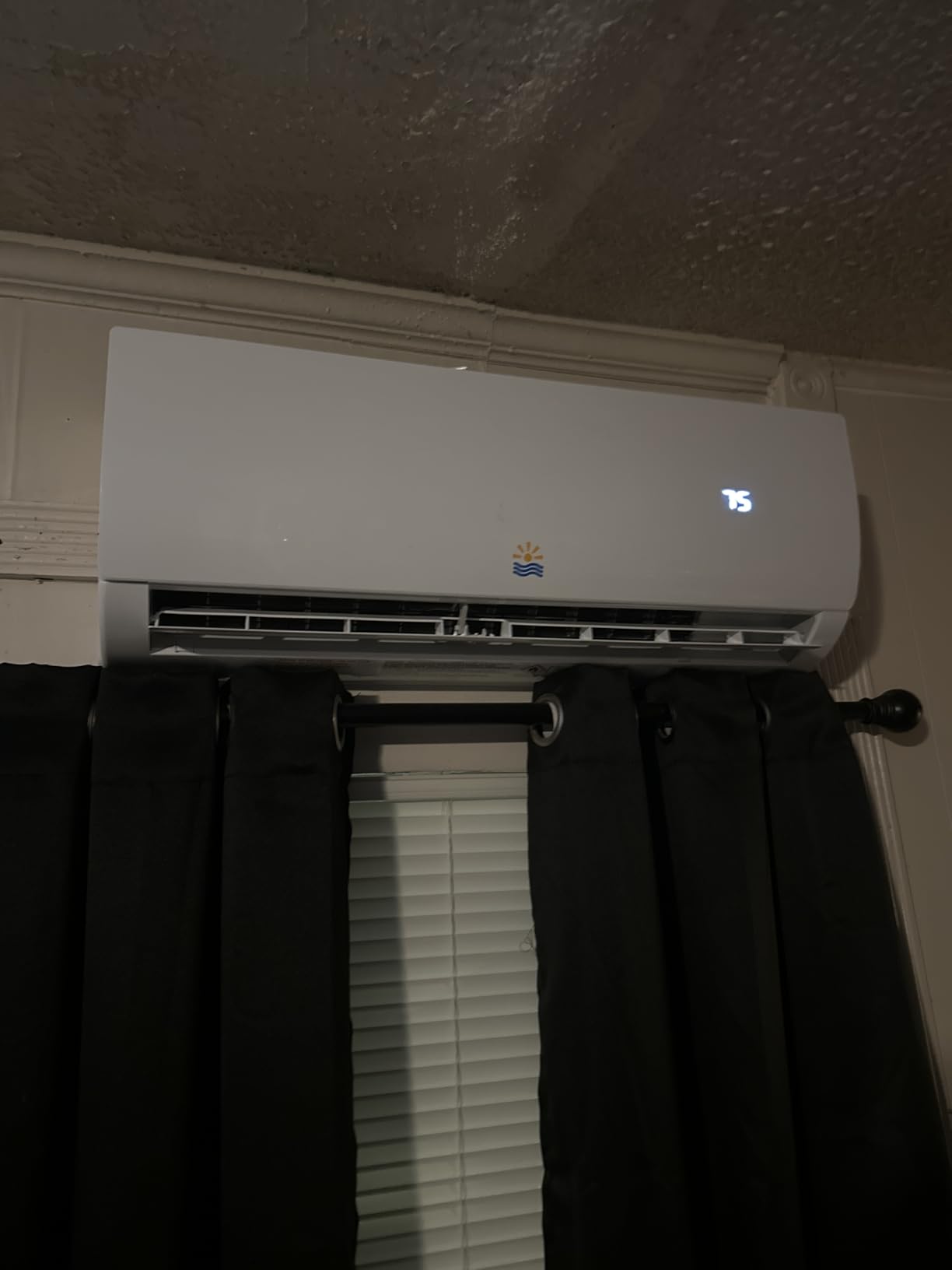 Oylus Mini Split Ac/Heating System - 12000 BTU Ductless Mini Split Air Conditioner with Heat Pump, 19 SEER2 115V Energy Efficient Ac Unit Up to 750 Sq.Ft with Installation Kit - Customer Photo 1