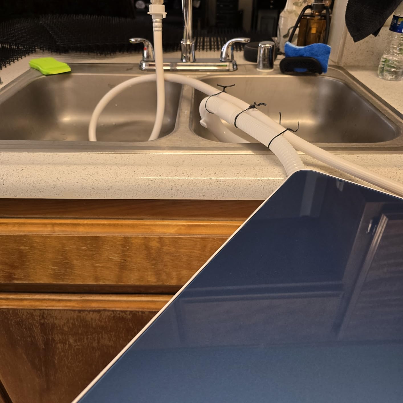 Auertech 28 lbs Portable Washing Machine, Fully Automatic Portable Washer with LED Display, 10 Wash Cycles, 5 Water Levels, 24H Delays, Top Load Washing Machine for Apartment, RV, Dorm, Home - Customer Photo 2