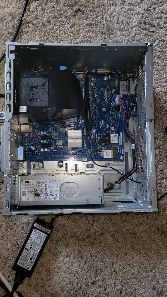 Dell Tower Desktop ECT1250 - Intel Core Ultra 7-265 Processor, Intel UHD Graphics, 32GB Memory, 1TB M.2 SSD, 3.0 SD Card Reader, Dell Wired Keyboard and Mouse, Windows 11 Home, Basic Onsite Service - Customer Photo 2