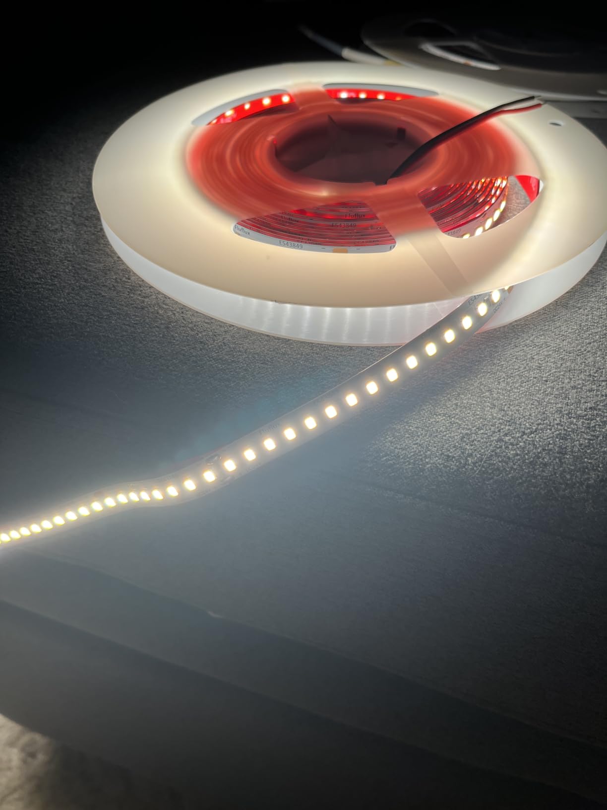 24V 2835 LED Strip Lights 3500K, 300+LM/FT, 16.4FT, UL Listed, CRI95, High Density 160LEDs/m Tape Light, Cuttable, Dimmable, VHB Equipped, for Pros, Rooms, Stairs, Shelves (NO Power Supply) - Customer Photo 2