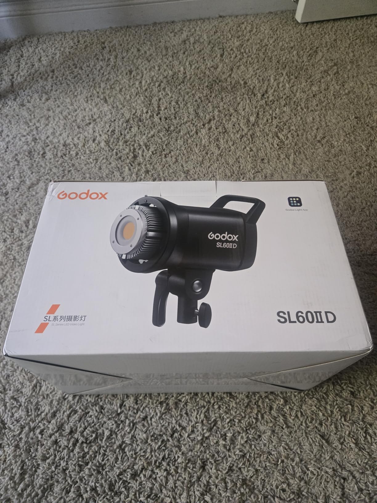 Godox SL60W LED Video Light, 60W 5600K Daylight LED Continuous Light SL-60W, Powerful Studio Bright Light with Bowens Mount 10-100% Brightness for Video Recording Wedding customer photo 1