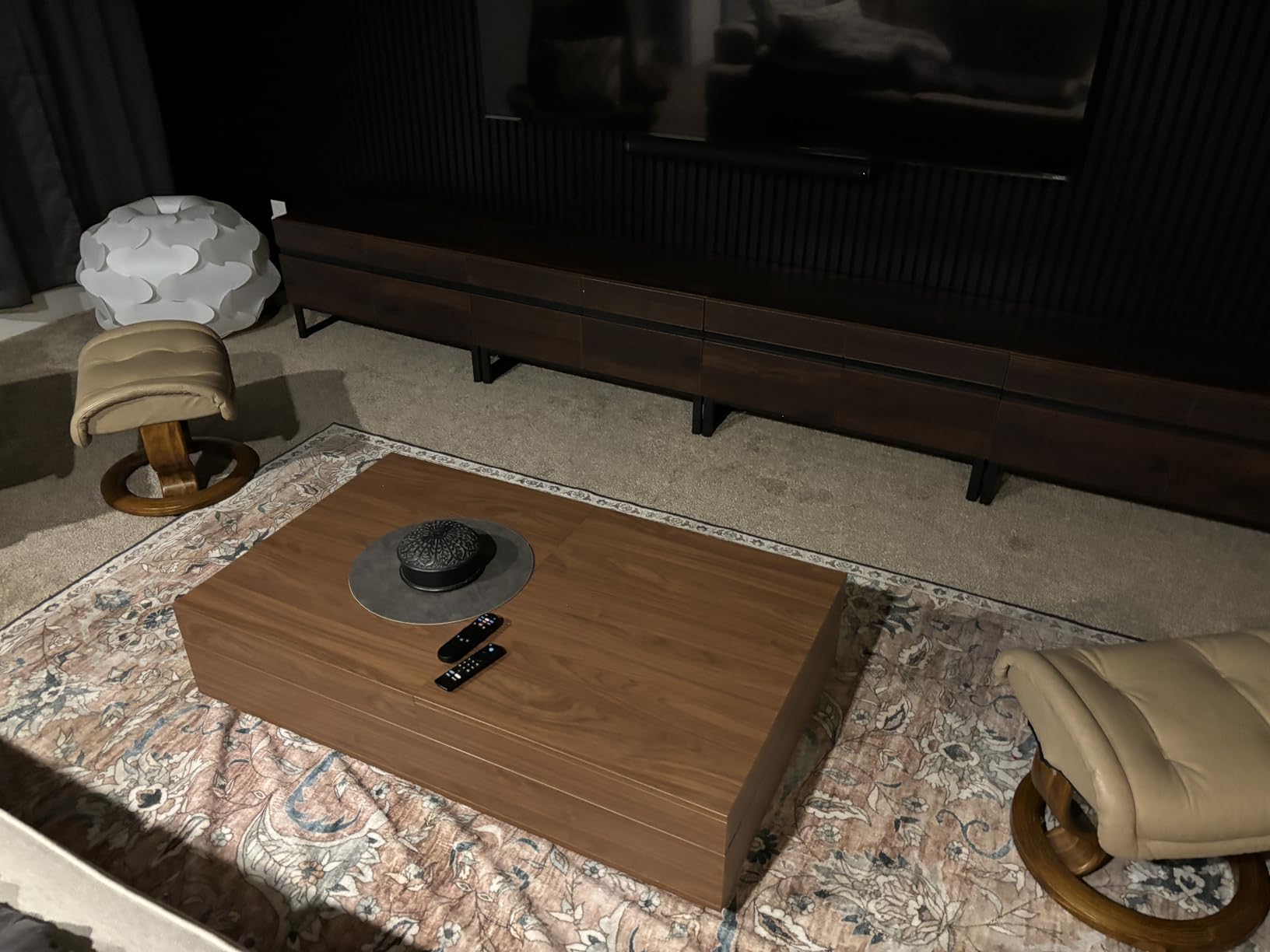 gaoyangjiaju Mid-Century Expandable Coffee Table with Storage - 47.2