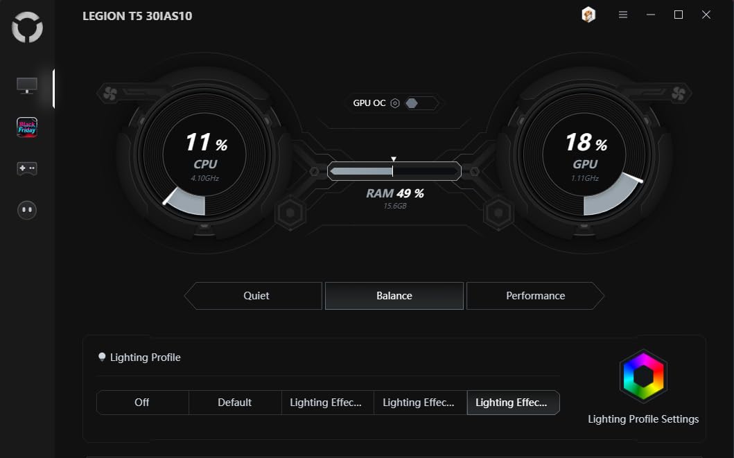Lenovo Legion Tower 5i - AI-Powered Gaming PC - Intel Core Ultra 7 265F Processor - NVIDIA GeForce RTX 5070 Ti Graphics - 32 GB Memory - 1 TB Storage - 3 Months of PC GamePass - Customer Photo 2