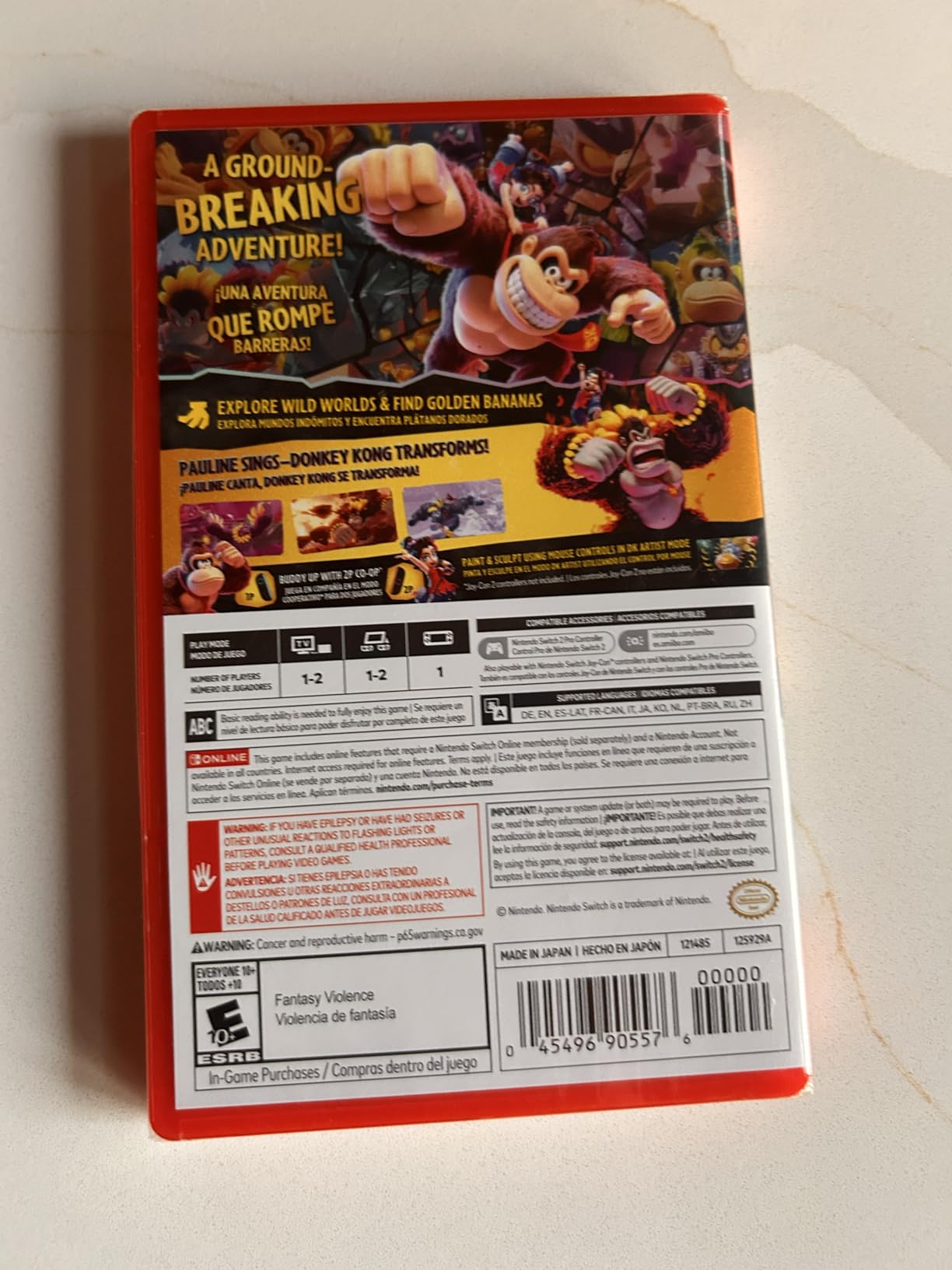 Donkey Kong Bananza (Nintendo Switch 2) - Customer Photo 1