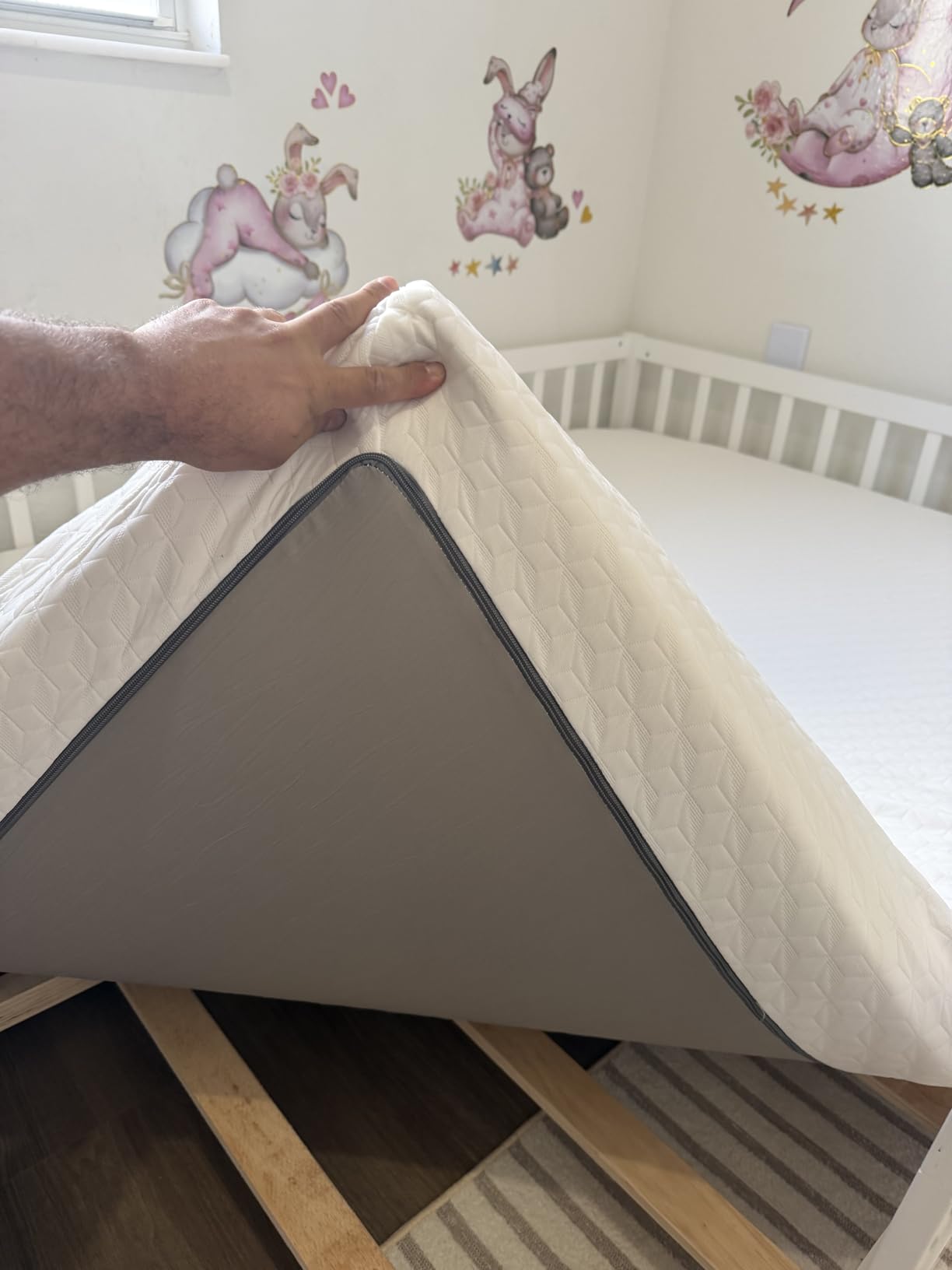 Novilla Twin Mattress, 10 Inch Twin Memory Foam Mattress with Breathable Comfort & High-Density Support Foam for Pressure Relief & Contouring Support - Customer Photo 2