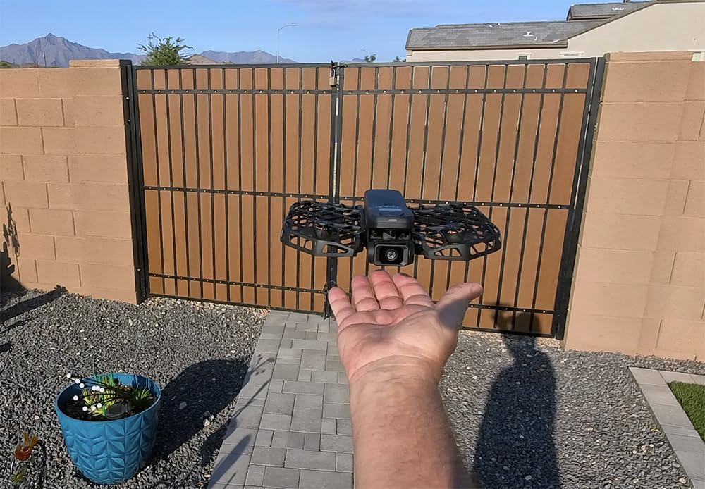 HOVERAir X1 PROMAX 8K Drone with Camera, Foldable Action Flying Camera with 42 KM/H Follow Speed, 15+ Fully Automatic Flight Modes, Fly Anywhere with OmniTerrain, SmoothCapture 2.0(Fly Joy Combo) - Customer Photo 3