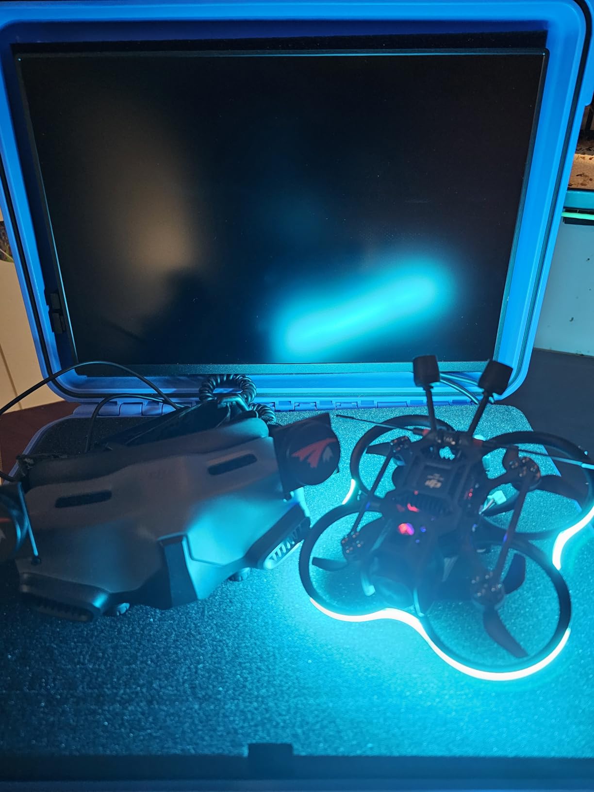 BETAFPV Pavo20 Pro Brushless Whoop Quadcopter with HD Digital Bracket Compatible for O4 Air Unit Pro, with 1104 7200KV Motor, F4 2-3S 20A FC, COB LED Strip for FPV Freestyle Shooting - Customer Photo 1