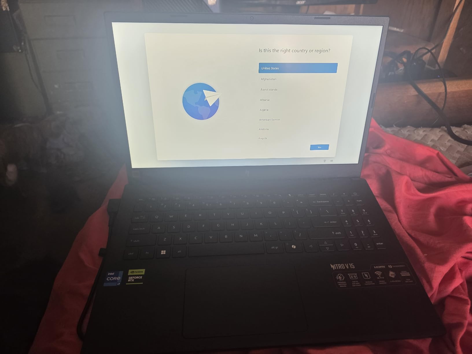 acer Nitro V Gaming Laptop | Intel Core i7-13620H Processor | NVIDIA GeForce RTX 4050 Laptop GPU | 15.6 FHD IPS 165Hz Display | 16GB DDR5 | 1TB Gen 4 SSD | Wi-Fi 6 | Backlit KB - Customer Photo 1