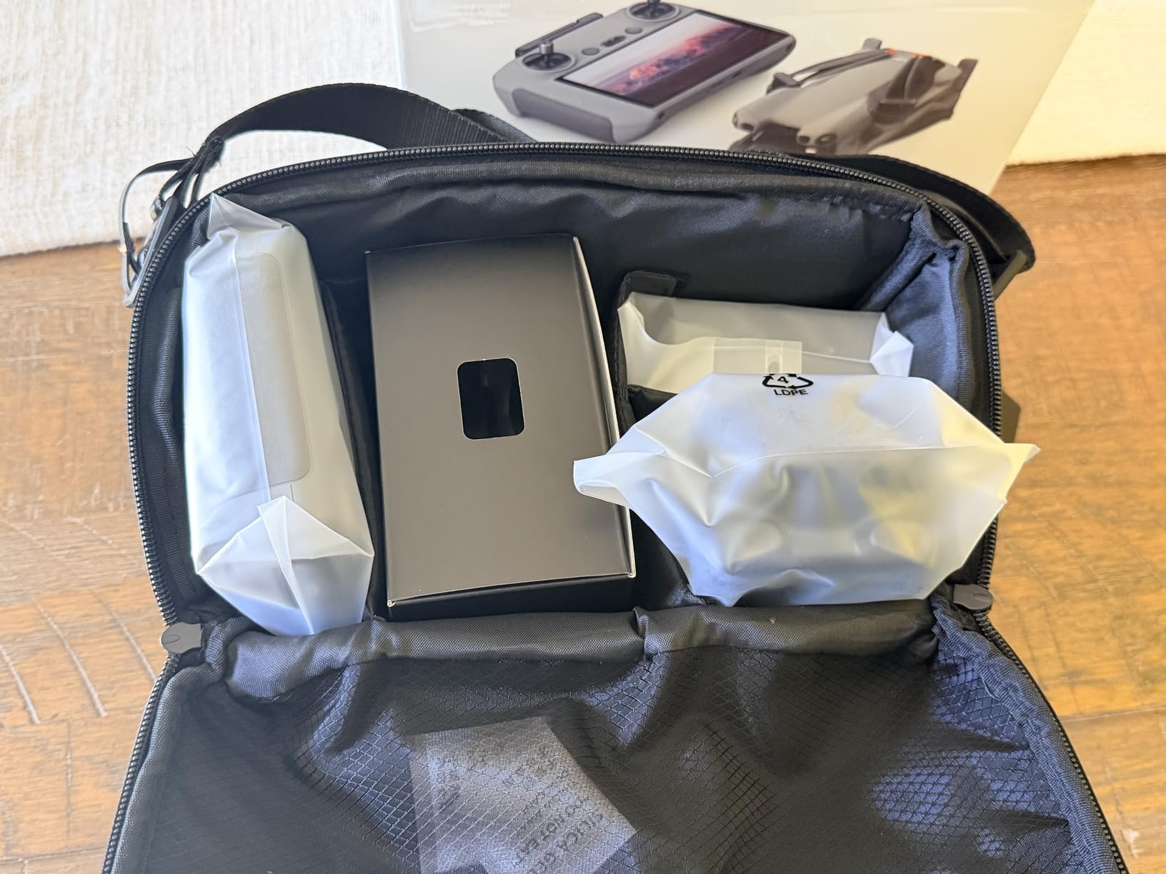 DJI Mini 5 Pro, Ultra-Light & Foldable Drone with Camera, 1-Inch CMOS, Omnidirectional Obstacle Sensing, ActiveTrack 360°, 225° Gimbal Rotation, 20km Transmission, 4K Drone for Beginners - Customer Photo 2