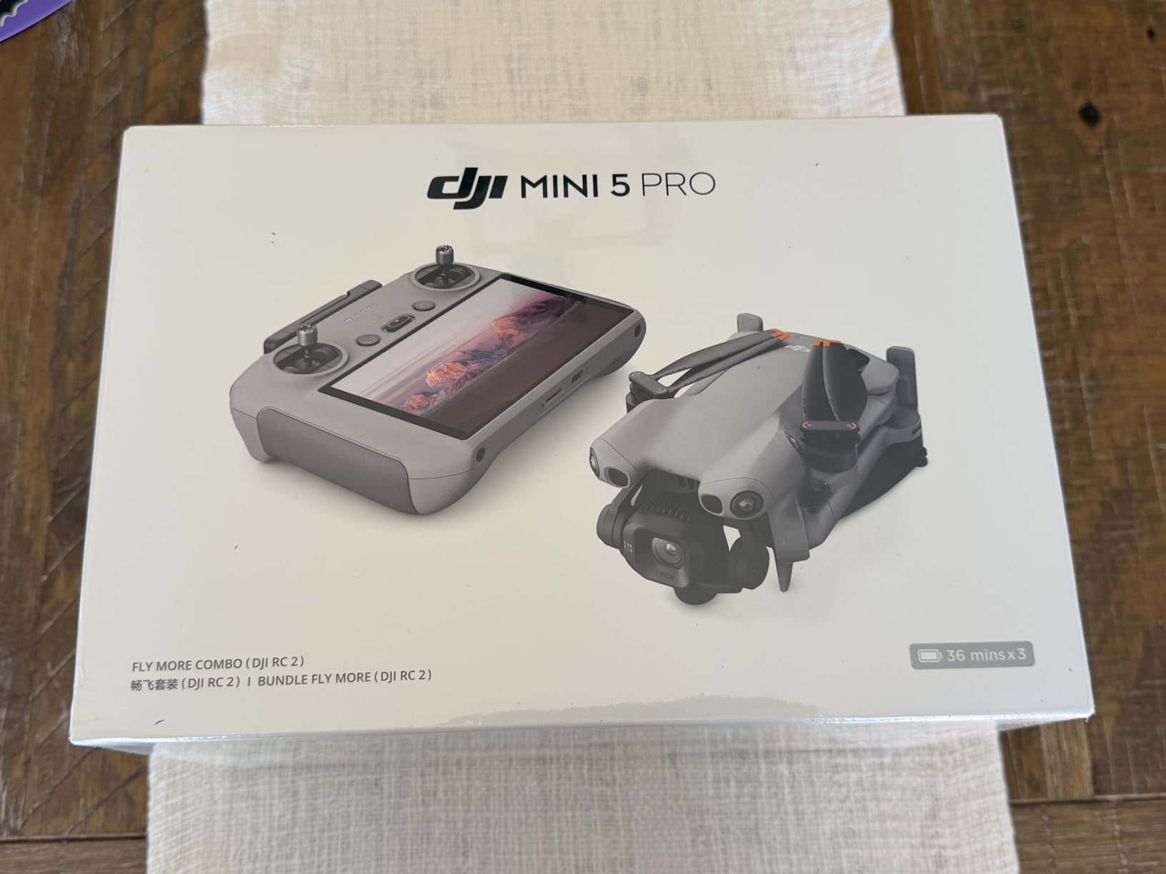 DJI Mini 5 Pro Fly More Combo with DJI RC 2, Drone with Camera, 1-Inch CMOS, 4K Drone for Beginners with Omnidirectional Obstacle Sensing, ActiveTrack 360°, 225° Gimbal Rotation, 3 Batteries - Customer Photo 2