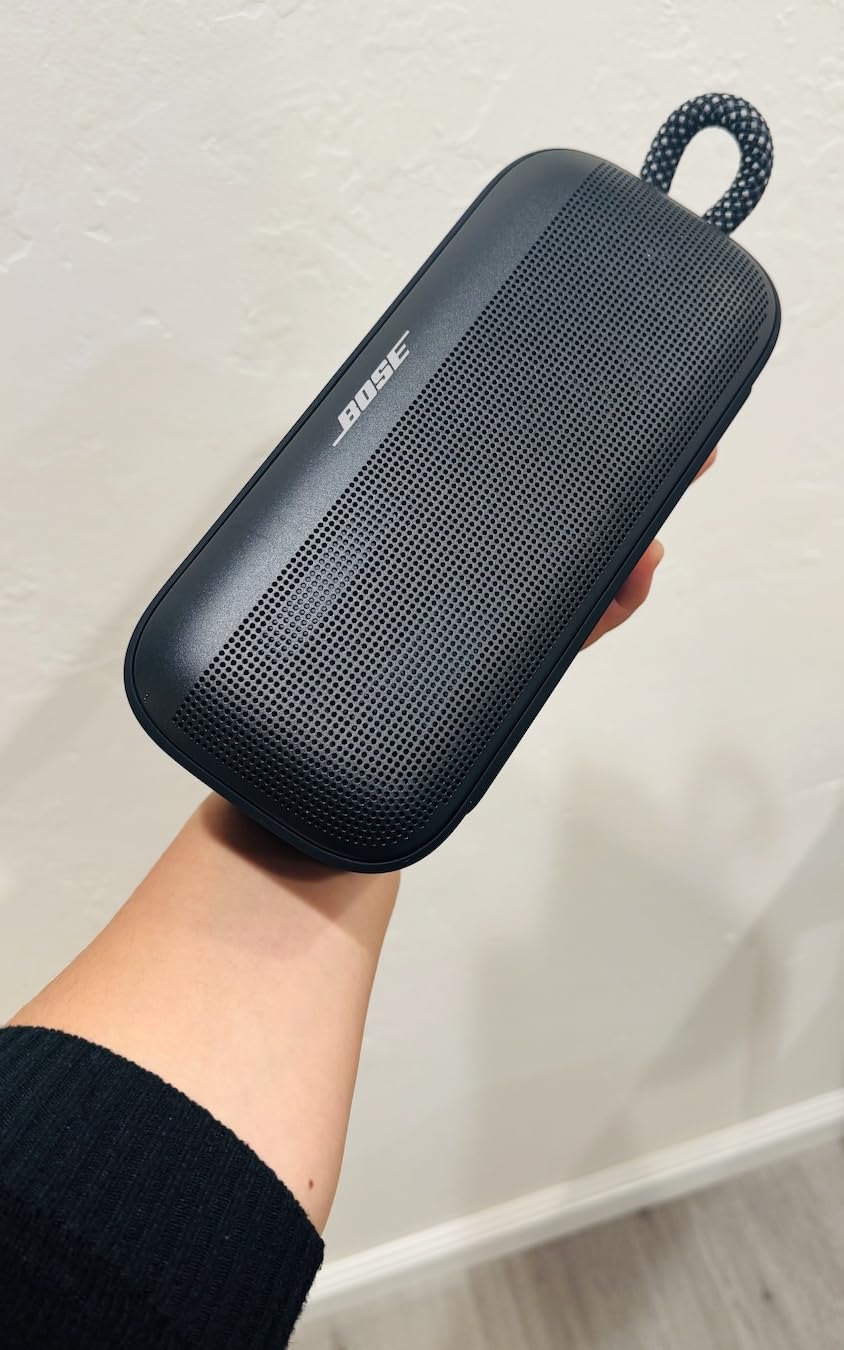 Bose SoundLink Plus Portable Bluetooth Speaker, Wireless Outdoor Speaker, Up to 20 Hours Battery Life, Waterproof and Dustproof, Black - Customer Photo 1