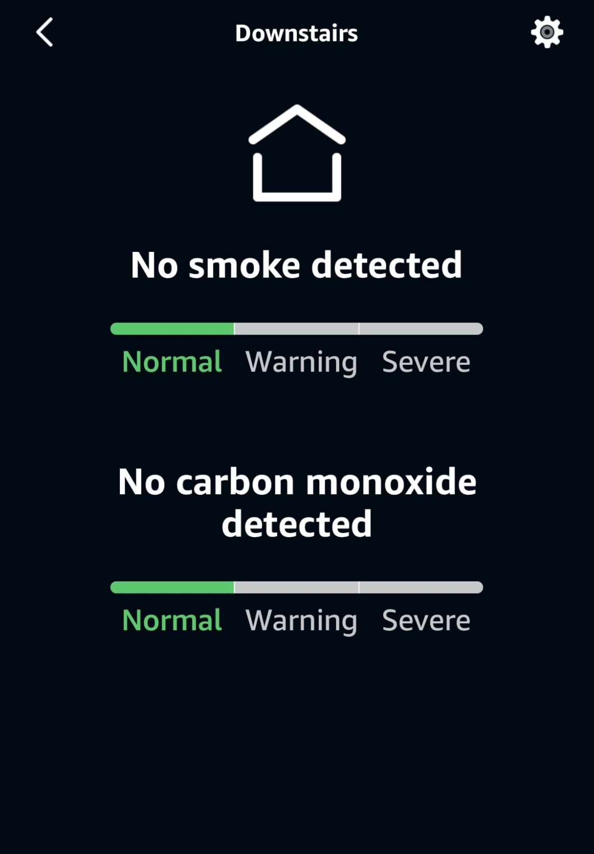Kidde Smart Smoke and Carbon Monoxide Detector, Ring App Enabled for Real-Time Notifications, Hardwired Alarm, AA Backup Battery - Customer Photo 2