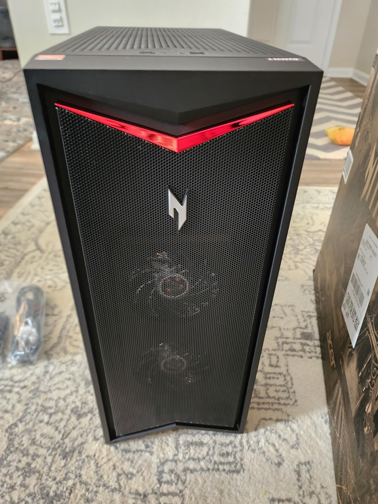 acer Nitro 60 N60-181-UR24 Gaming Desktop | AMD Ryzen 7 7700 Octa-Core Processor | NVIDIA GeForce RTX 5070 Graphics (988 AI Tops) | 32GB DDR5 | 2TB PCIe 4.0 SSD | Wi-Fi 6 802.11ax | Gigabit Ethernet - Customer Photo 5