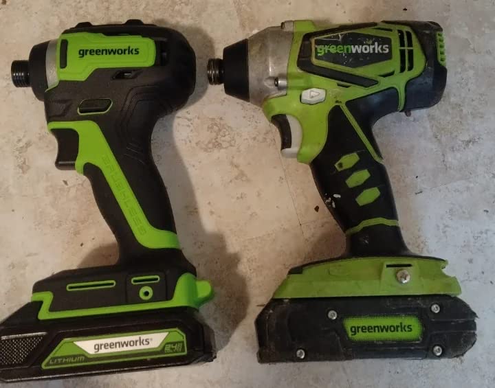 GREENWORKS 24V (8-TOOL) Combo (Drill, Impact Driver, Circular Saw, Reciprocating Saw, Jigsaw, Multi-Tool, Sander, Flashlight), 4.0Ah + (2) 2.0Ah (Power Bank) Batteries, (2) Cables, 65W Rapid Charger - Customer Photo 1