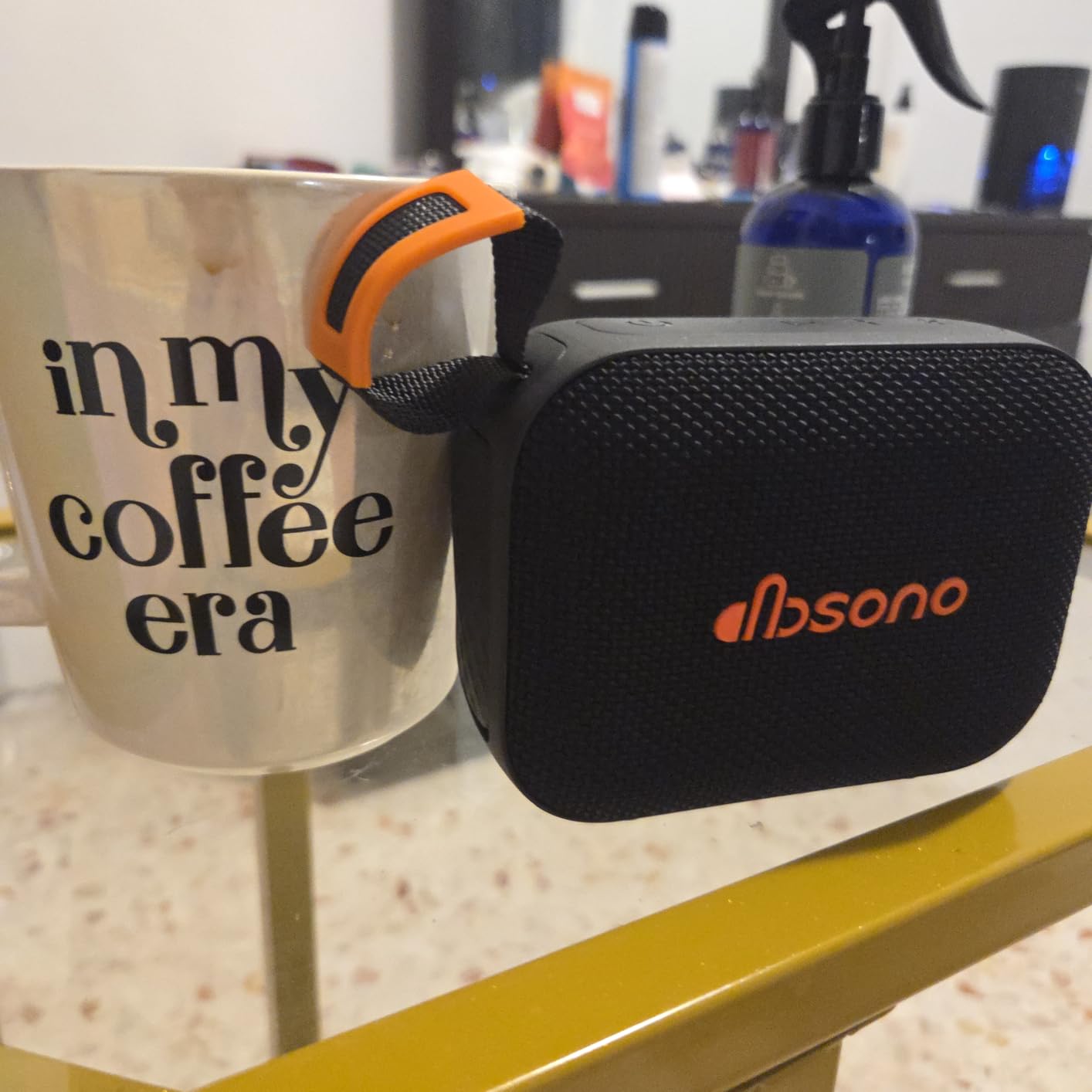 Portable Bluetooth Speaker Waterproof Gift: IPX5 HD Sound Up to 24H Playtime, TWS Pairing, Wireless Speakers with Lights - Customer Photo 2