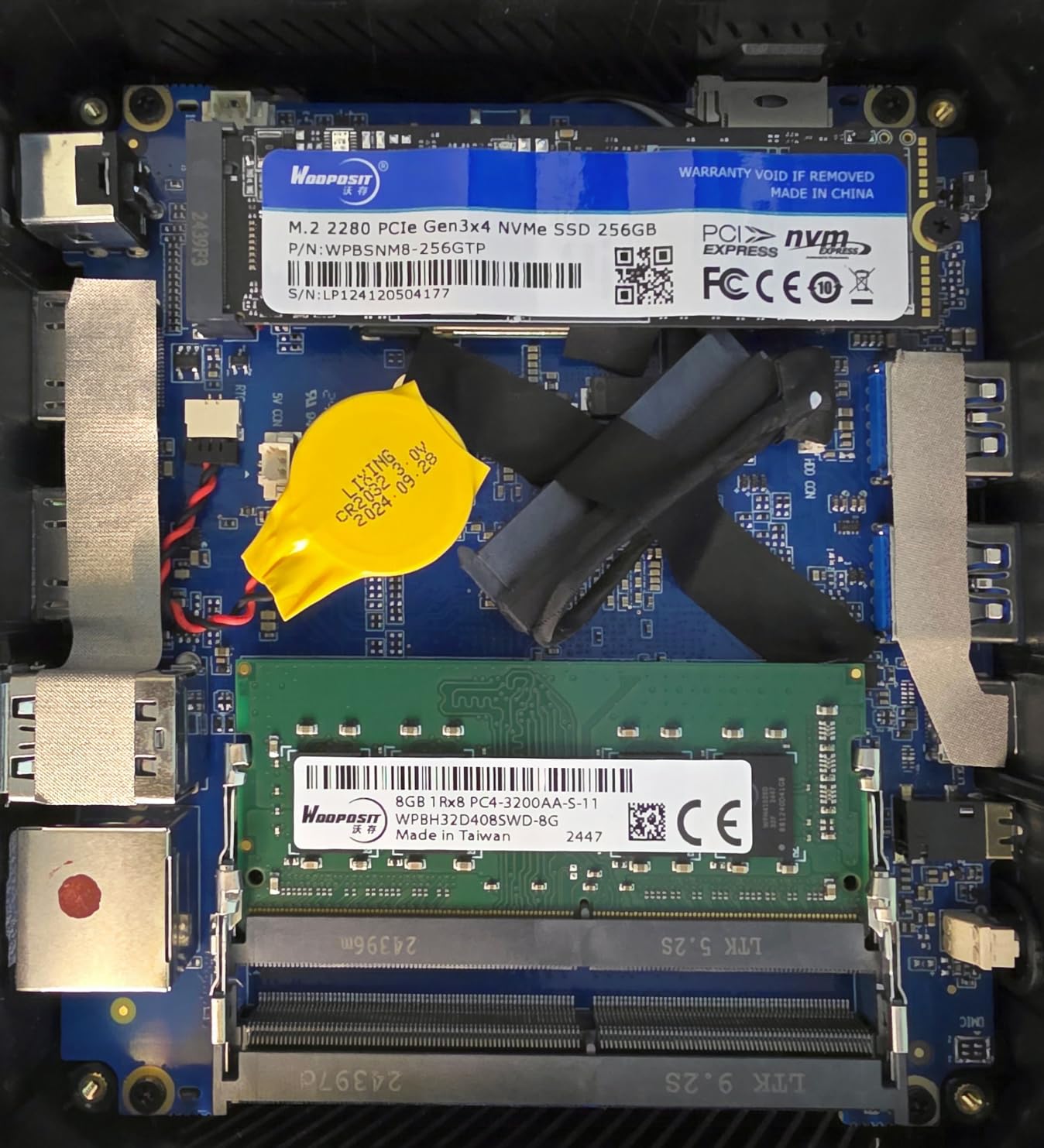 wo-we P6 Mini PC AMD Ryzen 5 3550H(4C/8T,up to 3.7GHz) 16GB DDR4 RAM 512GB NVMe SSD Gaming PC, Radeon Vega 8 Graphics Mini Desktop Computer,Triple 4K 60Hz Displays,USB-C/USB 3.3/2.0/HDMI,WiFi5 BT5.0 - Customer Photo 3