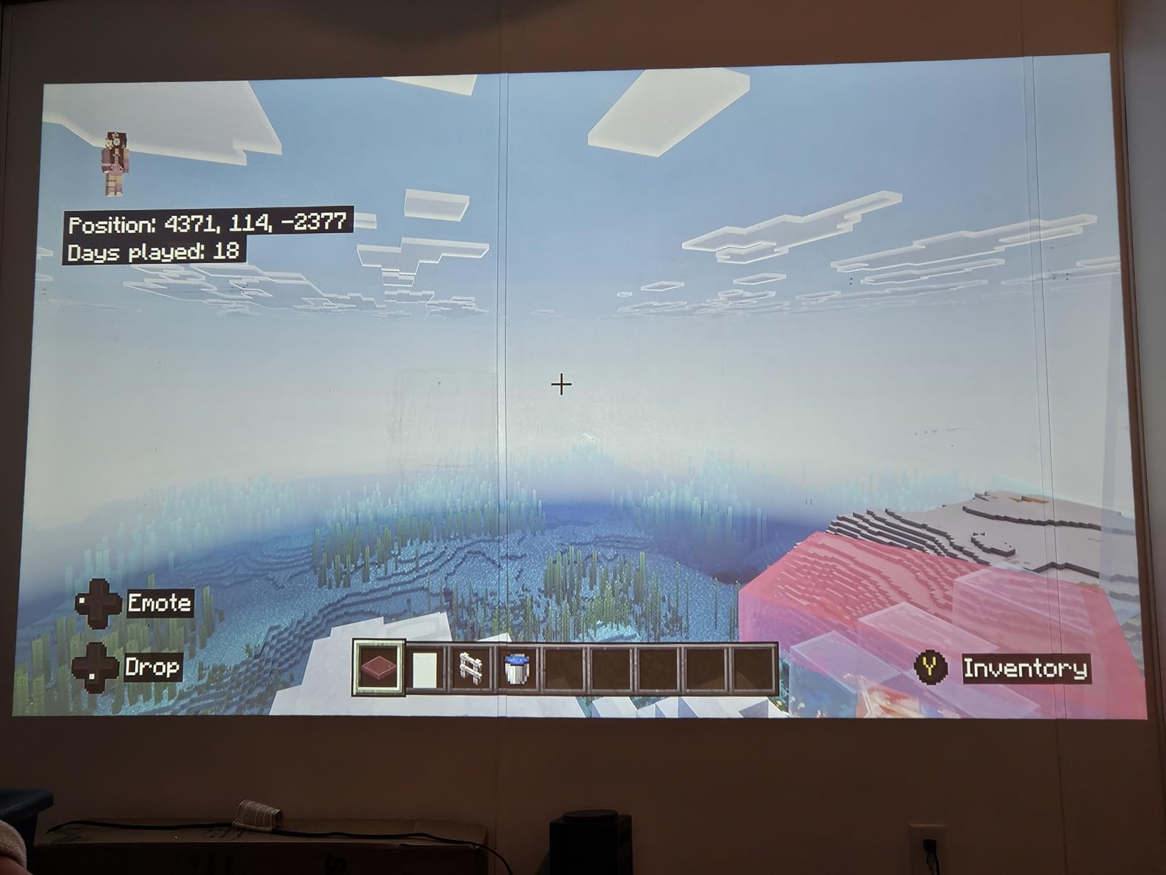 GooDee 4K Smart Projector with WiFi & Bluetooth - 3000 ANSI UHD, ToF Auto Focus Keystone MEMC, Dolby Audio Home Theater Video Projector Built-in Streaming Apps, Indoor & Outdoor Movies, Gaming - Customer Photo 1